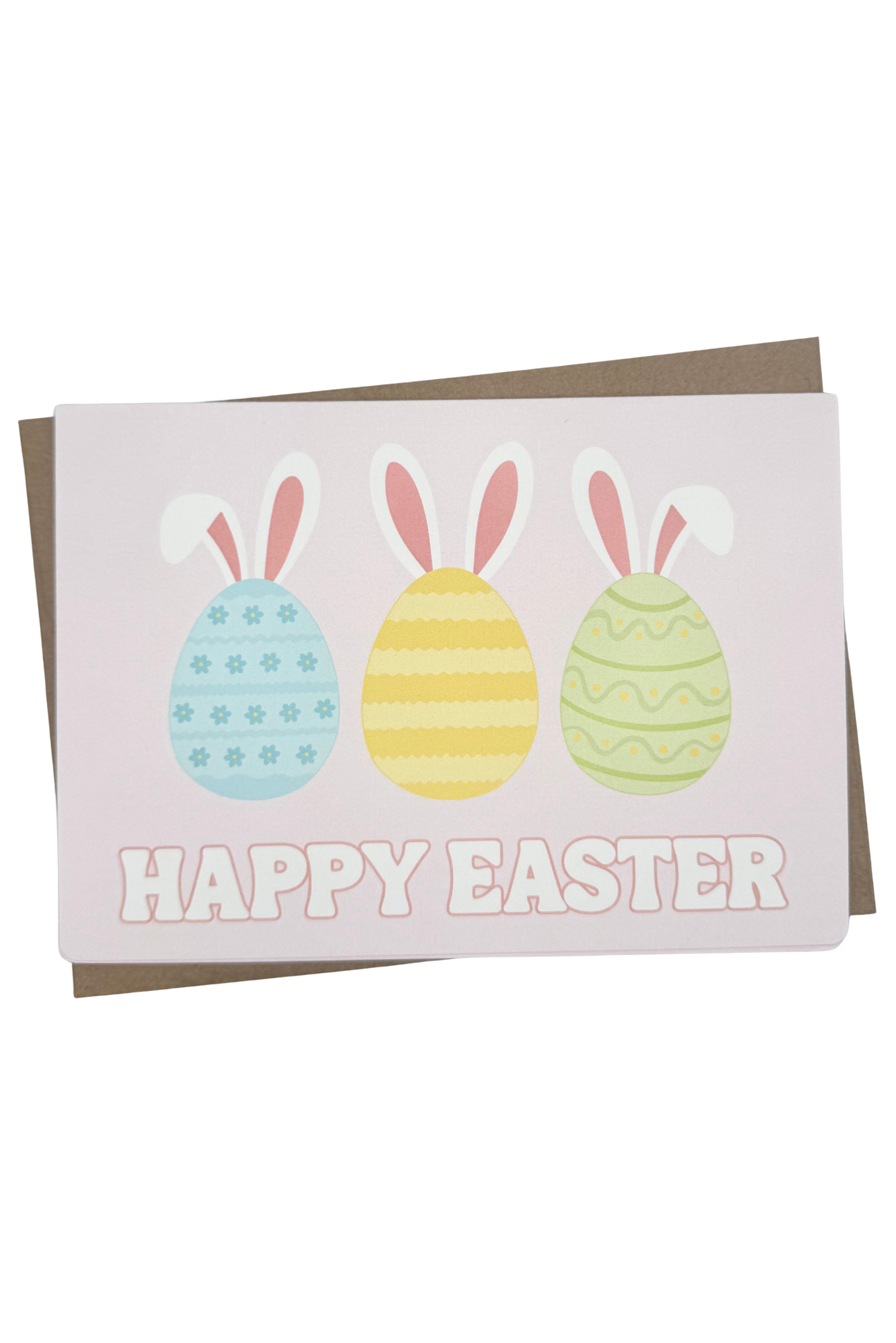 Easter Eggs Greeting Card
