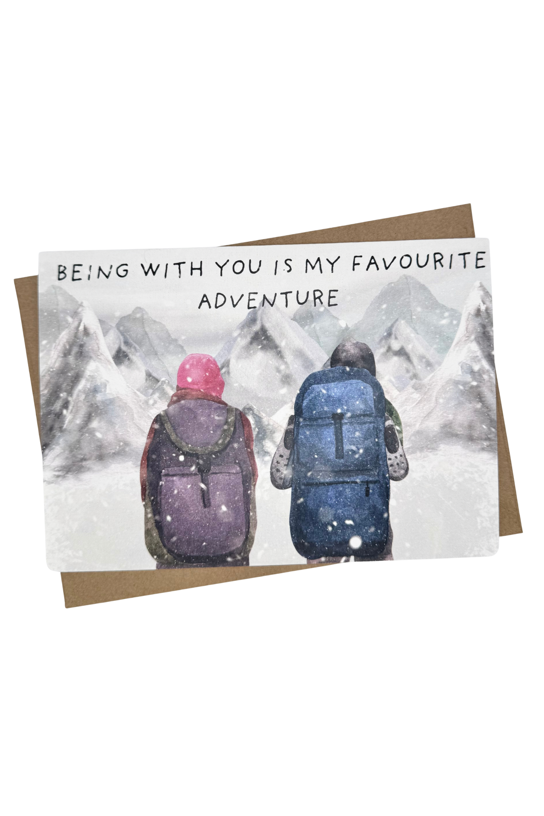 My Favourite Adventure Greeting Card