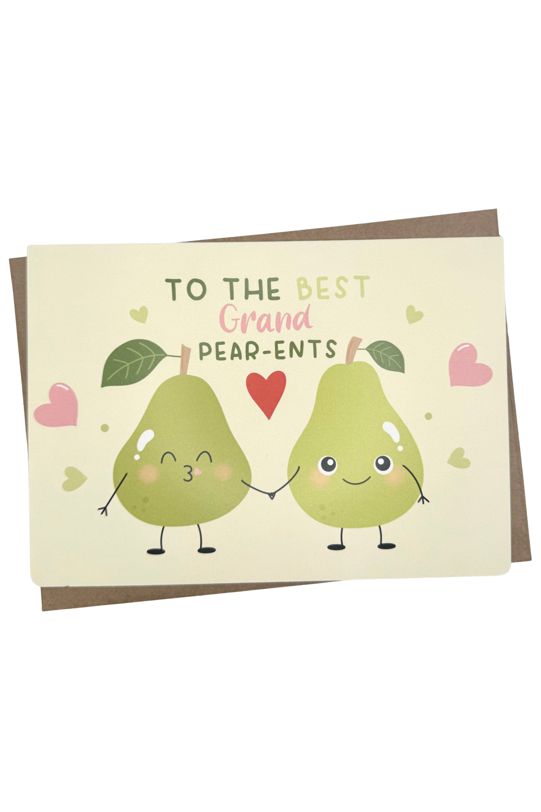 Grand Pear-ents Greeting Card