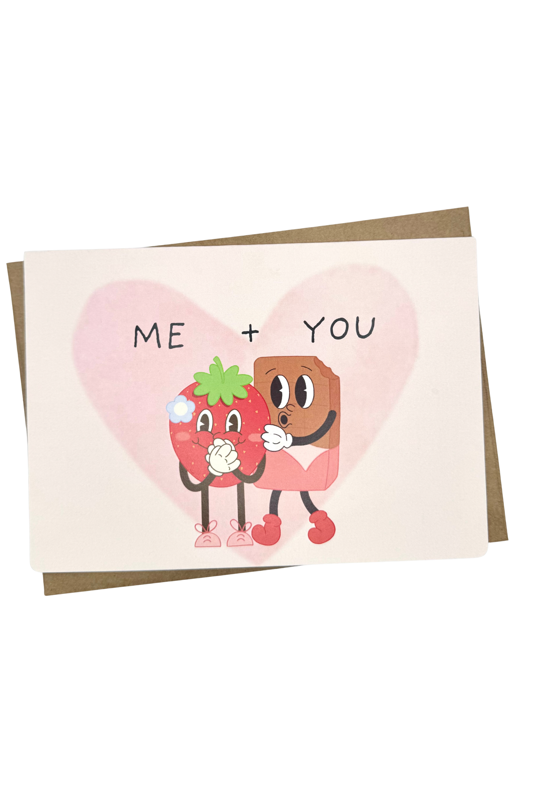 Me + You Greeting Card
