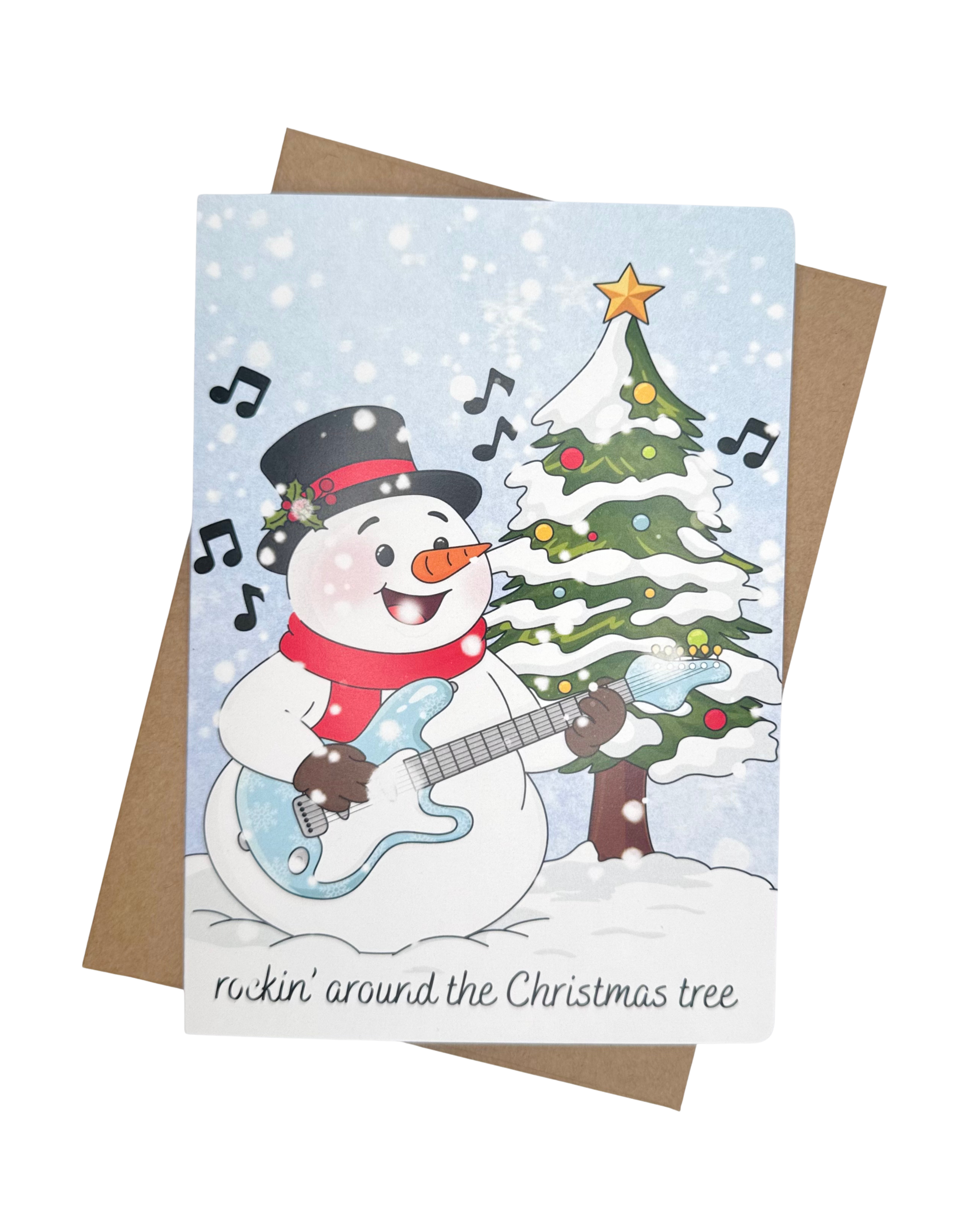 Rockin’ Around Greeting Card