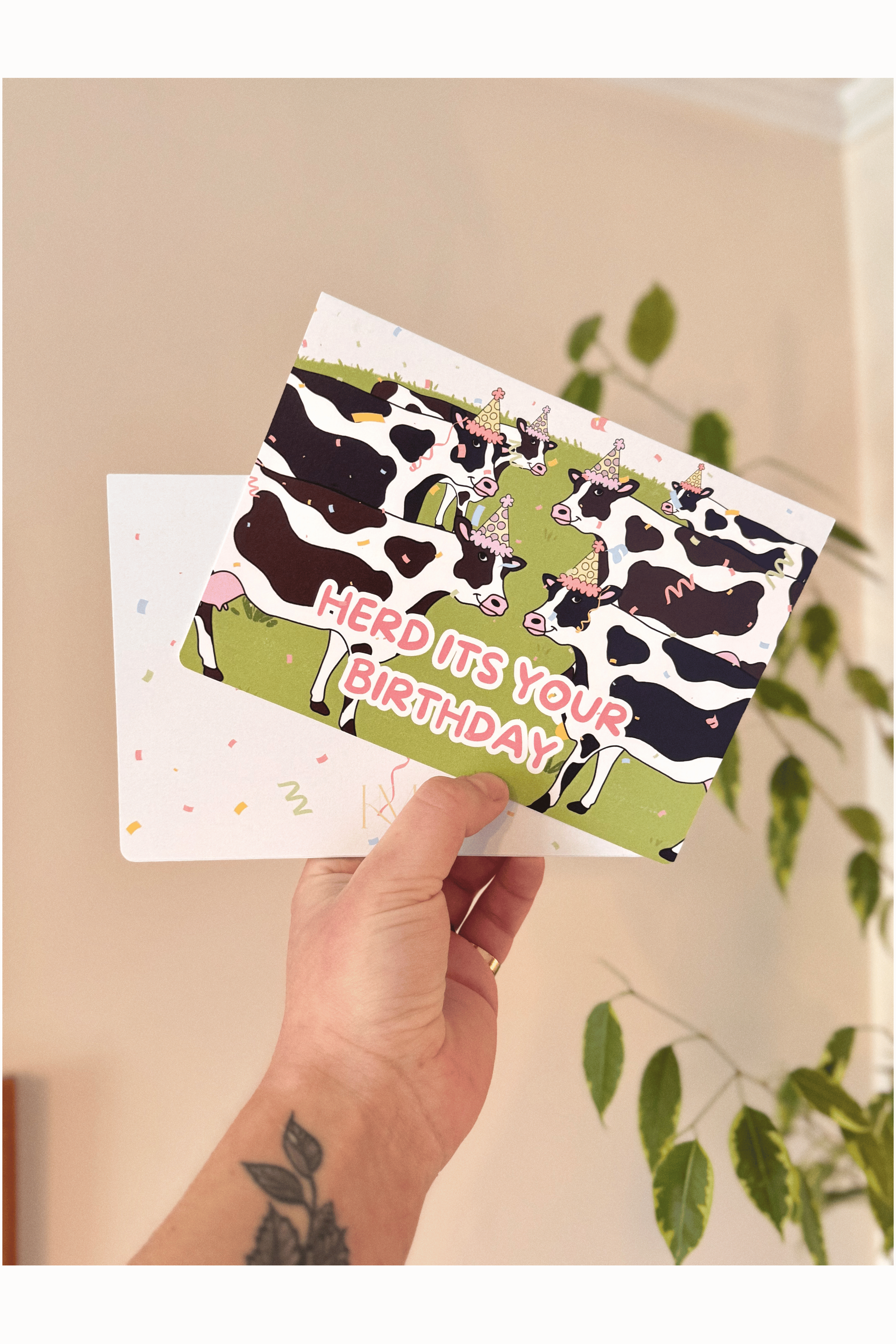 Herd It’s Your Birthday Greeting Card