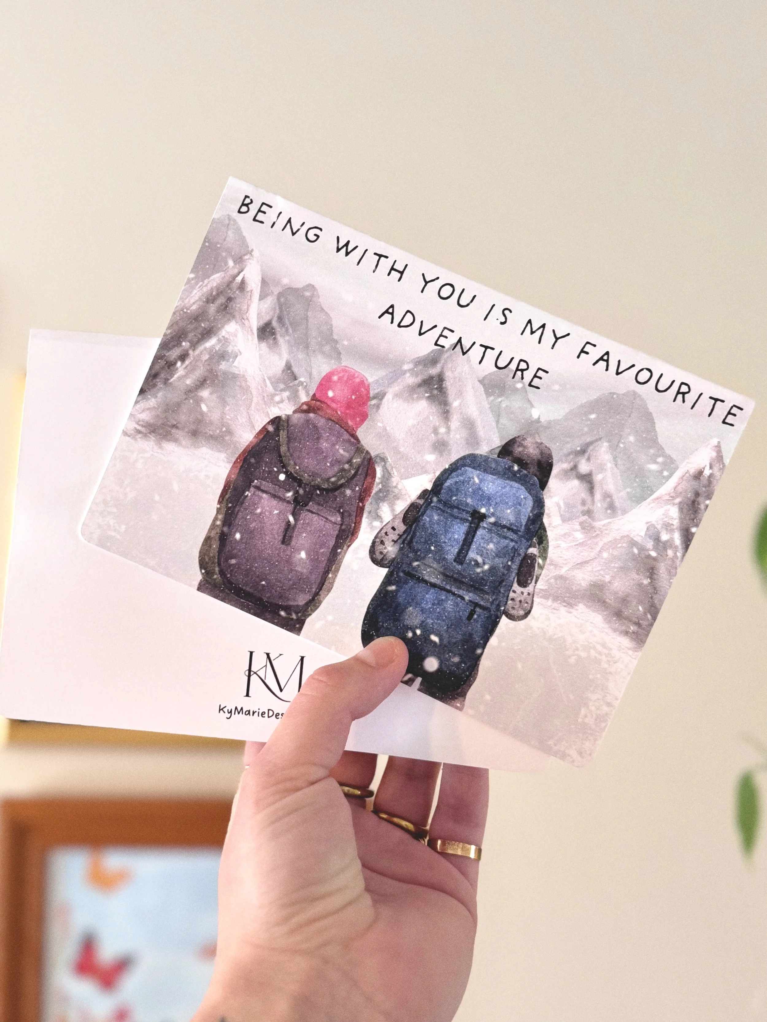 My Favourite Adventure Greeting Card