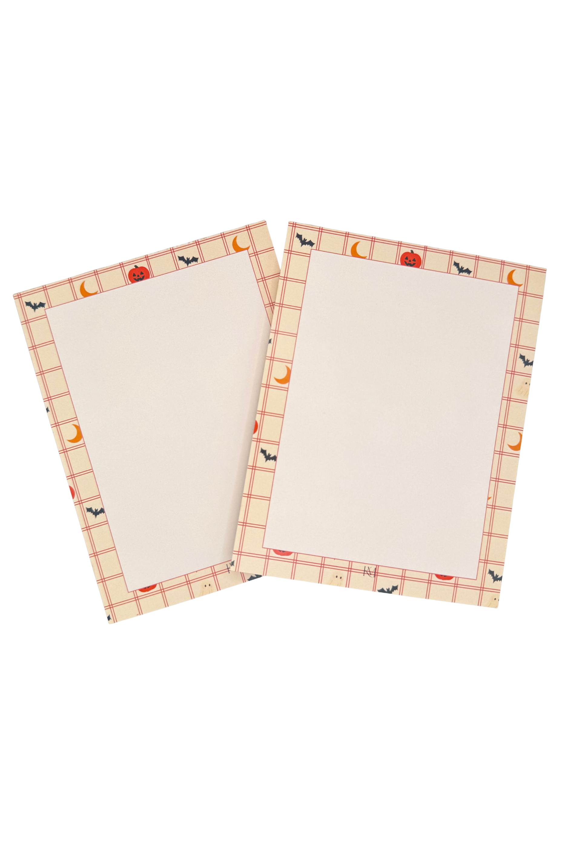 Spooky Checkers Notepad