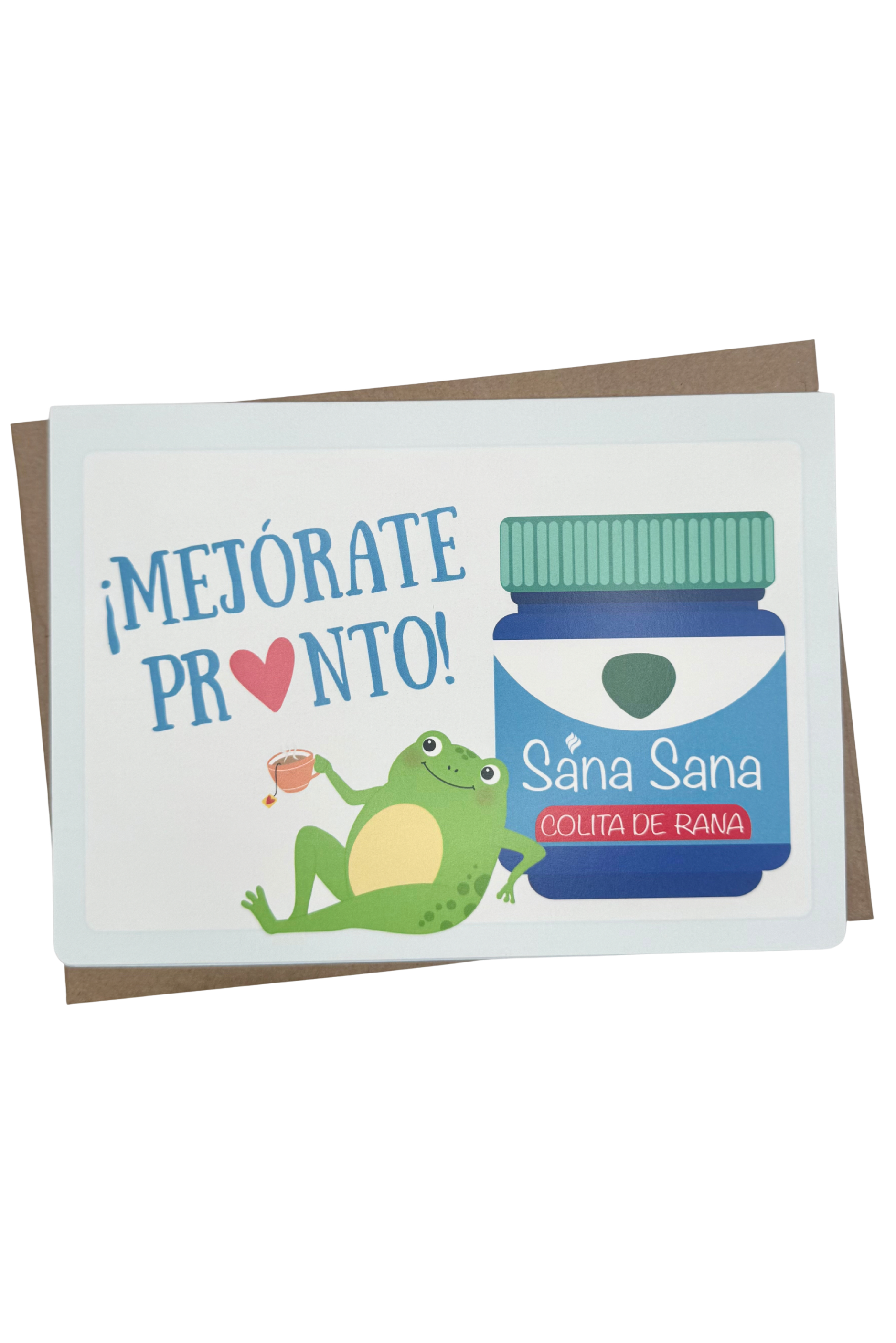 Mejórate Pronto Greeting Card