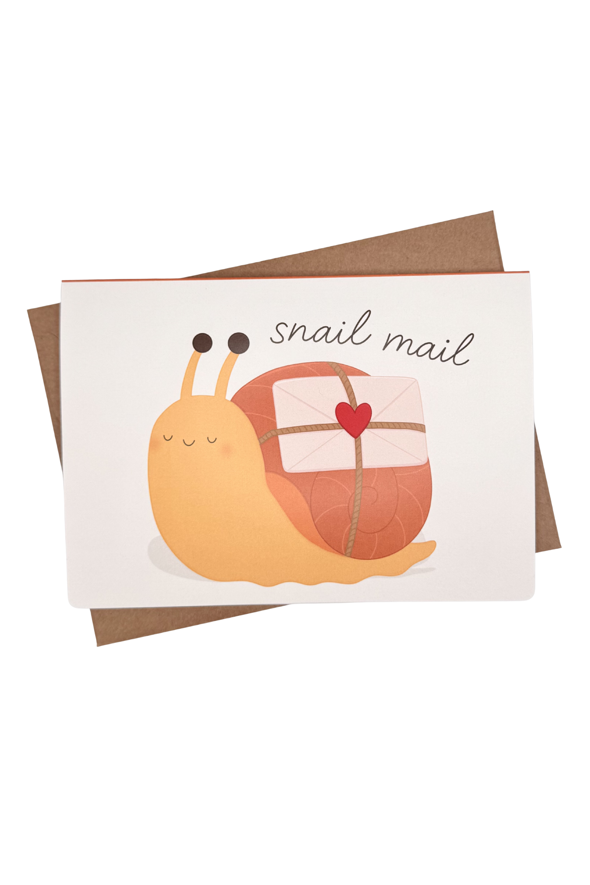 Snail Mail Greeting Card