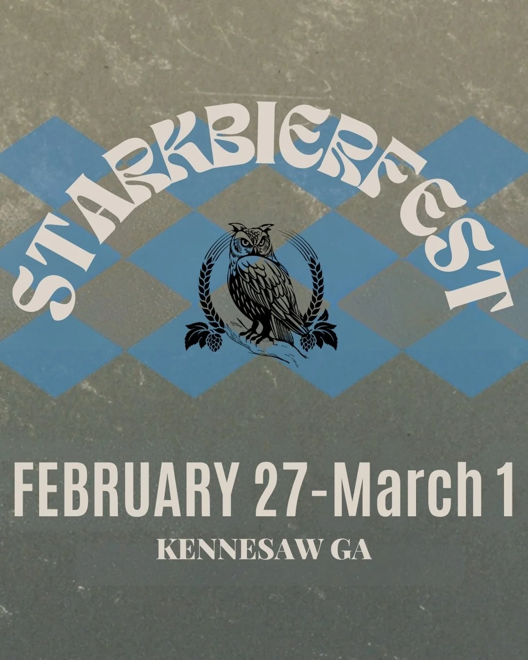🍺🎉Join us for our annual Starkbierfest! This "Strong Beer Fest" is inspired by the festival held in Munich, Germany. This festival celebrates bock beer and German-style beer. To highlight strong beer we will have our Weizenbock, Blonde Bo