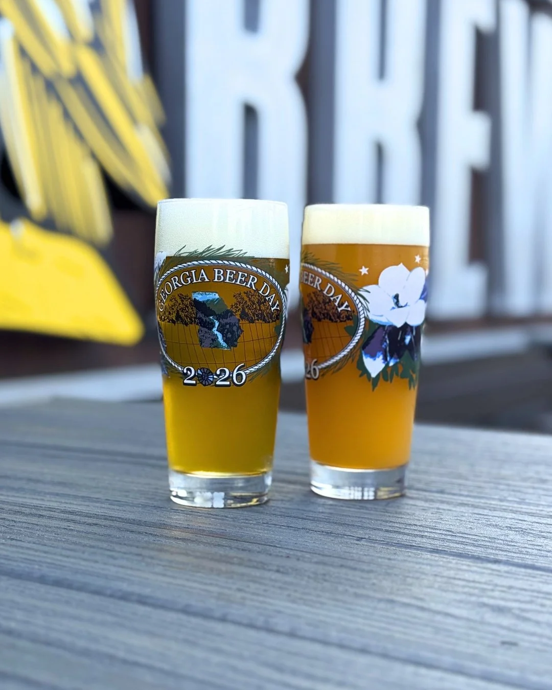 Georgia Beer Day is almost here! Join us this Saturday, March 7th, to celebrate! Great beer, live music and good times await. Be sure to get here early to purchase this years glass! (Limited quantities of glasses)

We will be releasing two new beers 
