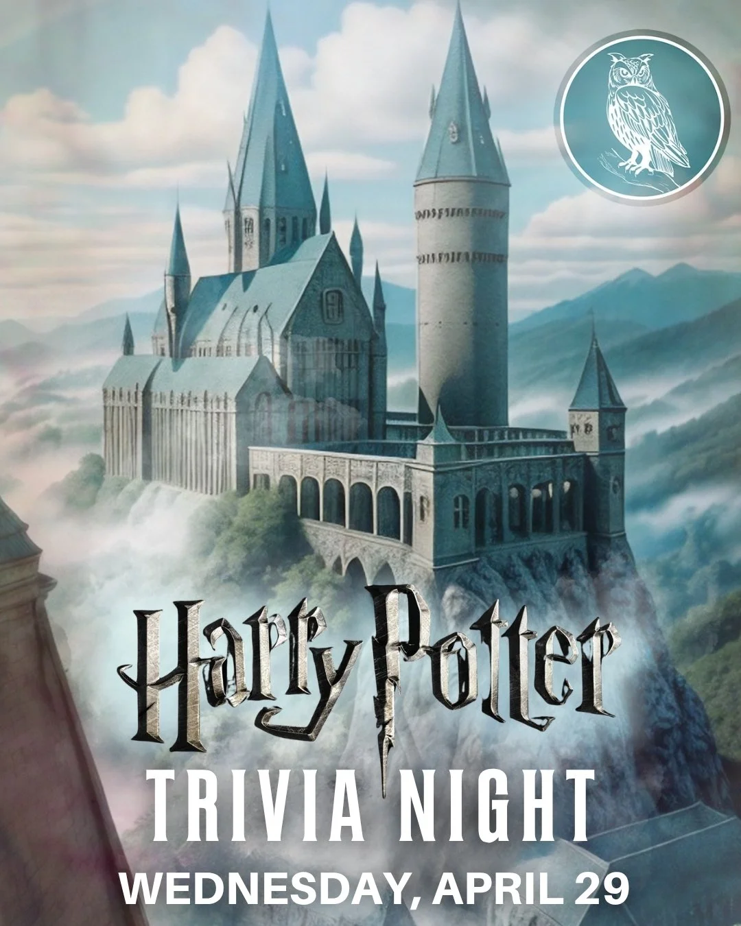 🏰Wands at the ready, wizards! Join us for a magical night of Harry Potter Trivia at the brewery! ✨ 

Test your knowledge of spells, potions, and all things Hogwarts as we challenge you with questions from the books and movies. Dress in your house co