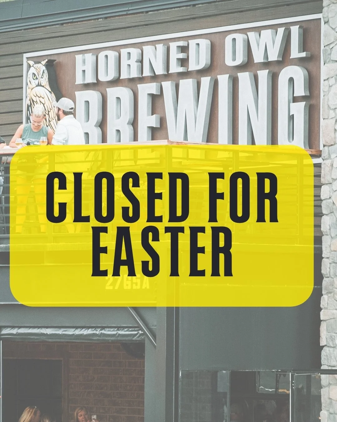 We are closed today for Easter. We will see you back in the taproom on Tuesday! Enjoy your day, cheers!

#HornedOwlBrewing #drinklocal