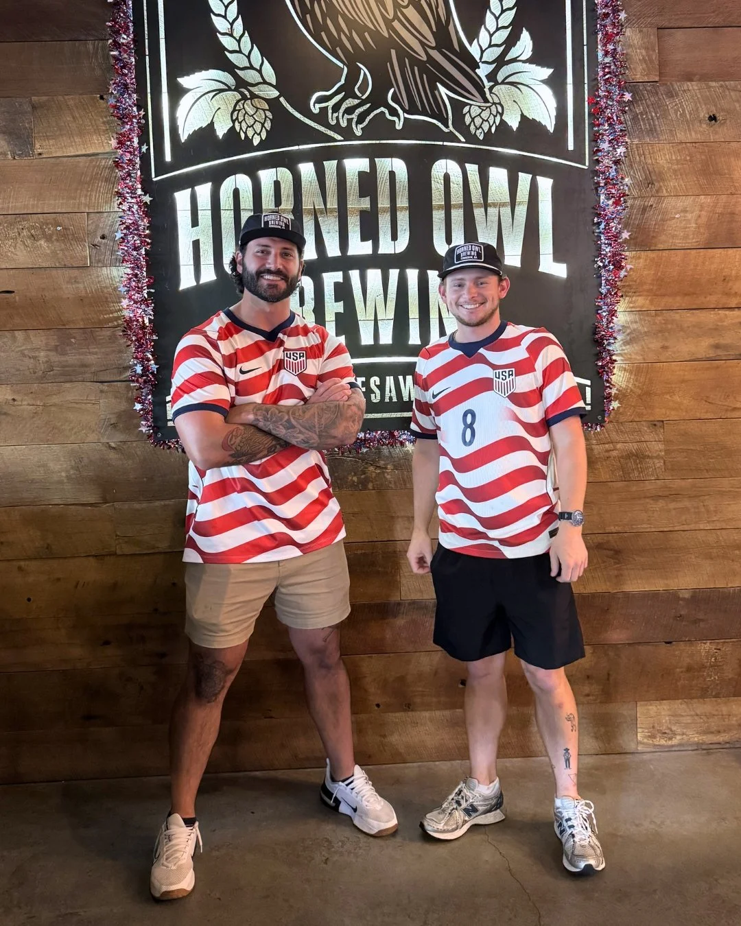 This Friday, June 12th, bring your friends and join us at 9:00 PM to cheer on the USMNT in the world's biggest soccer competition! 🇺🇸⚽️

Come on in, grab an Eagle (our classic American Lager), and support the USA in their opening match! 🦅🍺

Can't