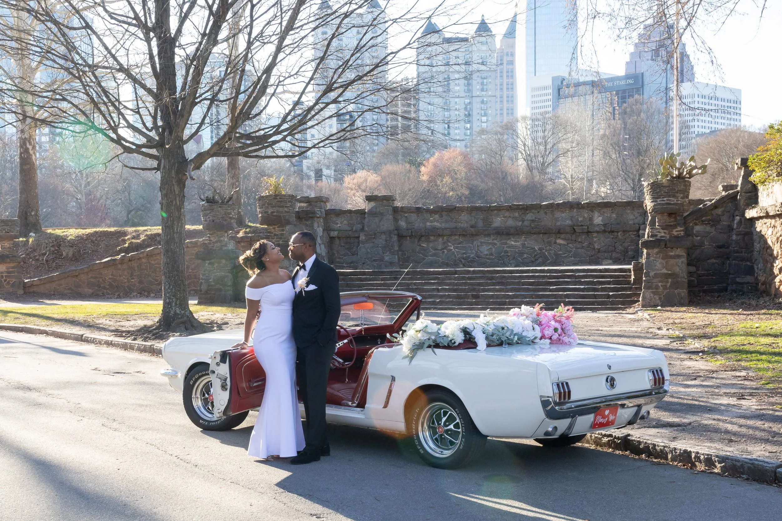 Romance fills the air at picturesque Piedmont Park