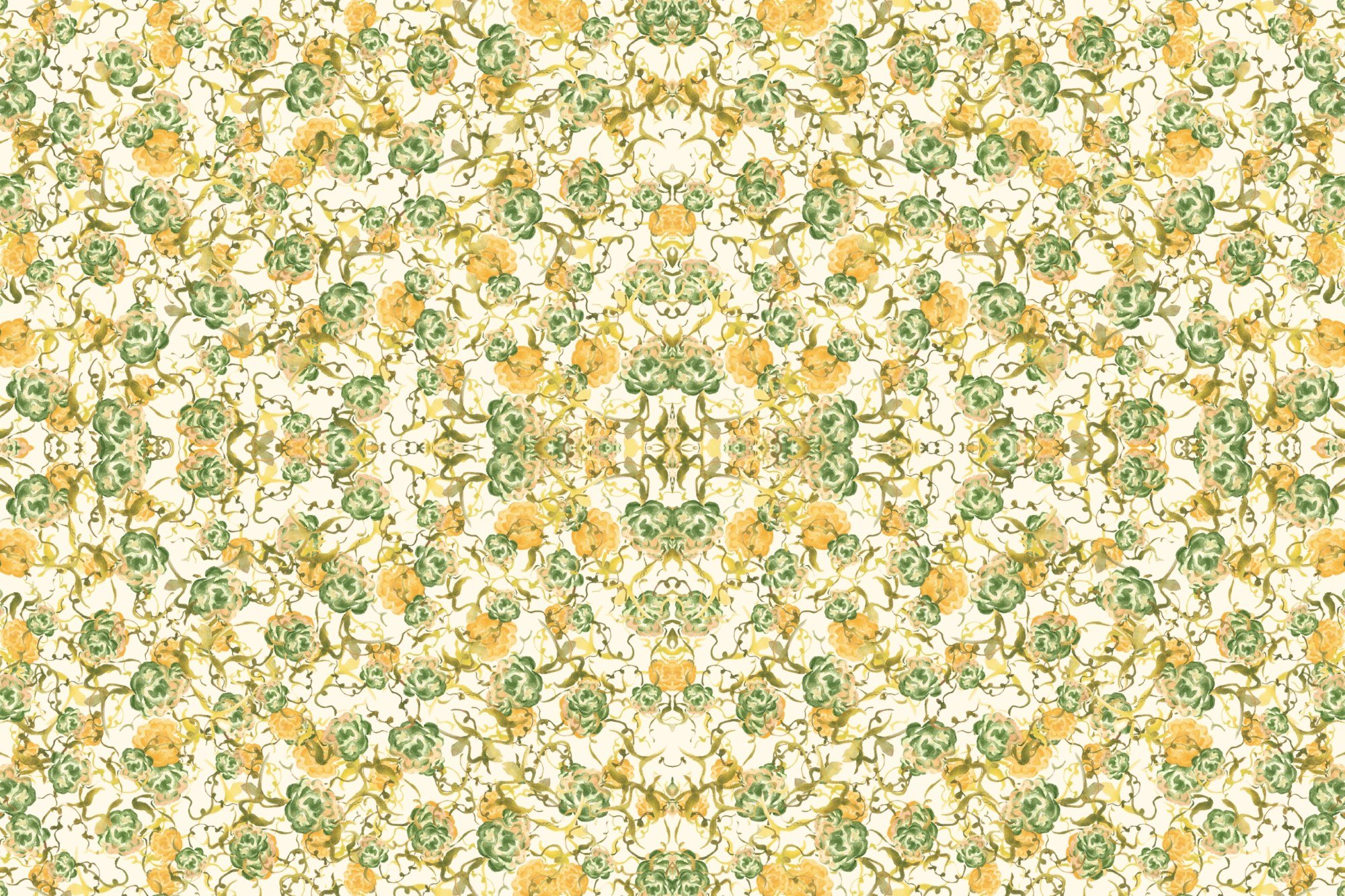 Peonies Vintage in Leaf