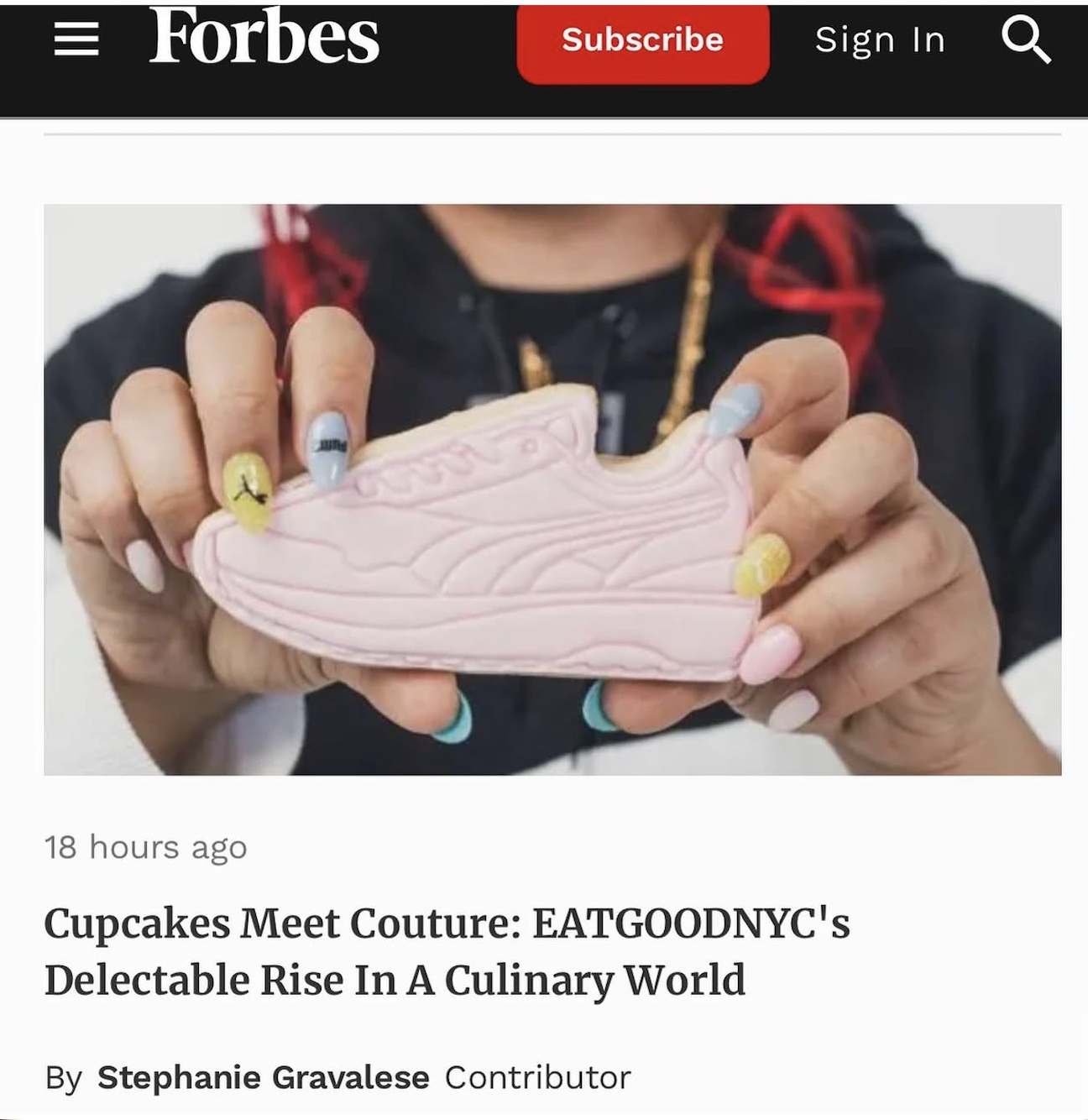 Cupcakes Meet Couture: EatGoodNYC’s Delectable Rise In A Culinary World