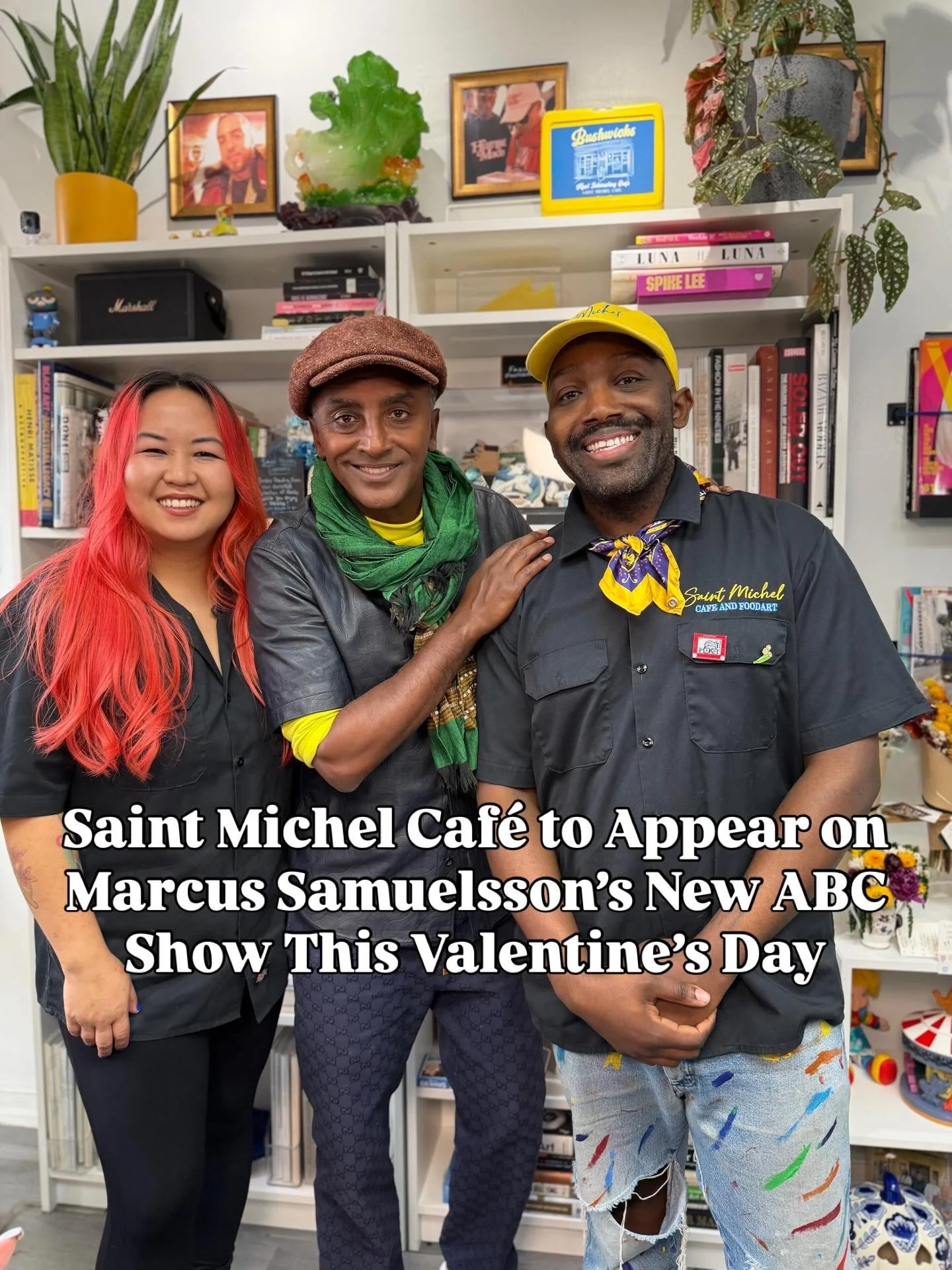 Saint Michel: Cafe and Art on EATUP! NY with Marcus Samuelson