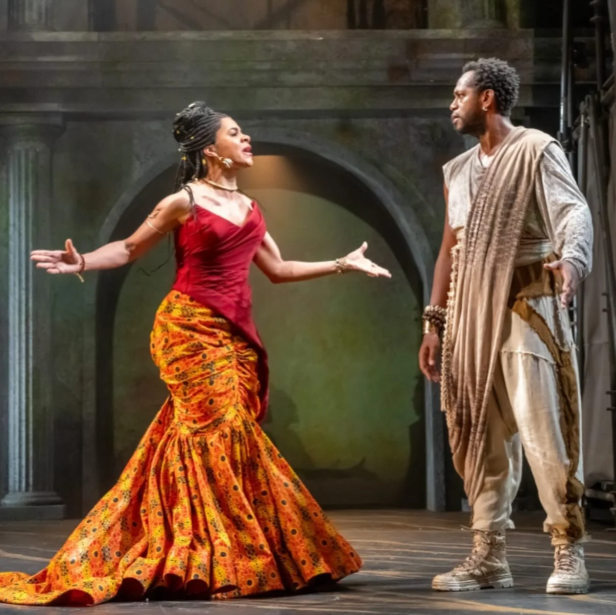 if u can get to nyc today don’t miss the last nite of Memnon by Will Power at Marcus Garvey Park-every part of this play was gorgeous and riveting #memnon #classicaltheaterofharlem #marcusgarveyparkalliance #theaterinthepark #outside #nycatnigh