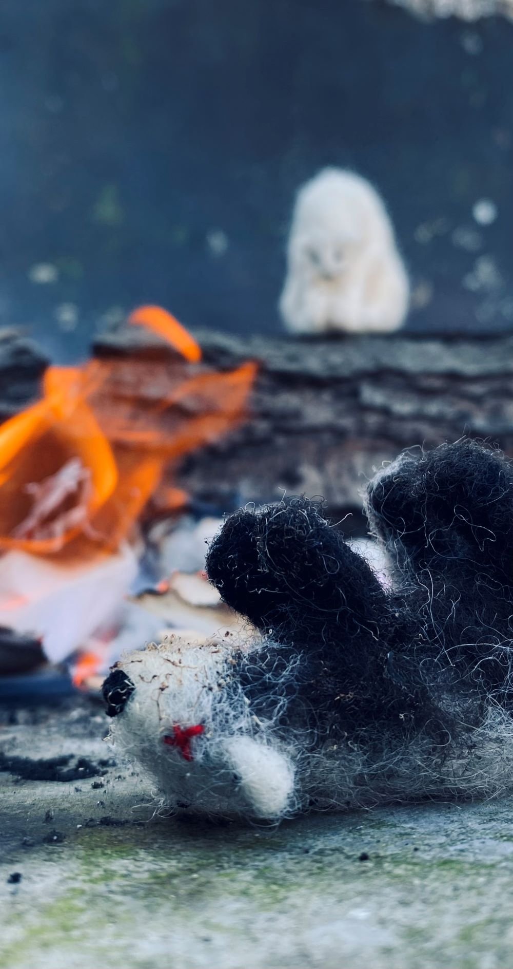 3. Der Eisbär über dem Feuermeer