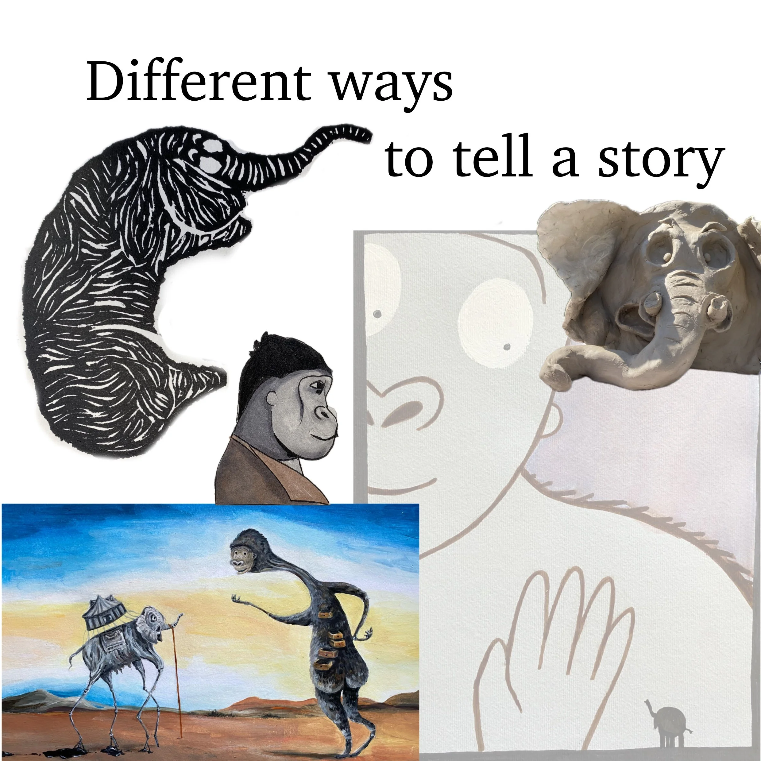 Different ways to tell a story