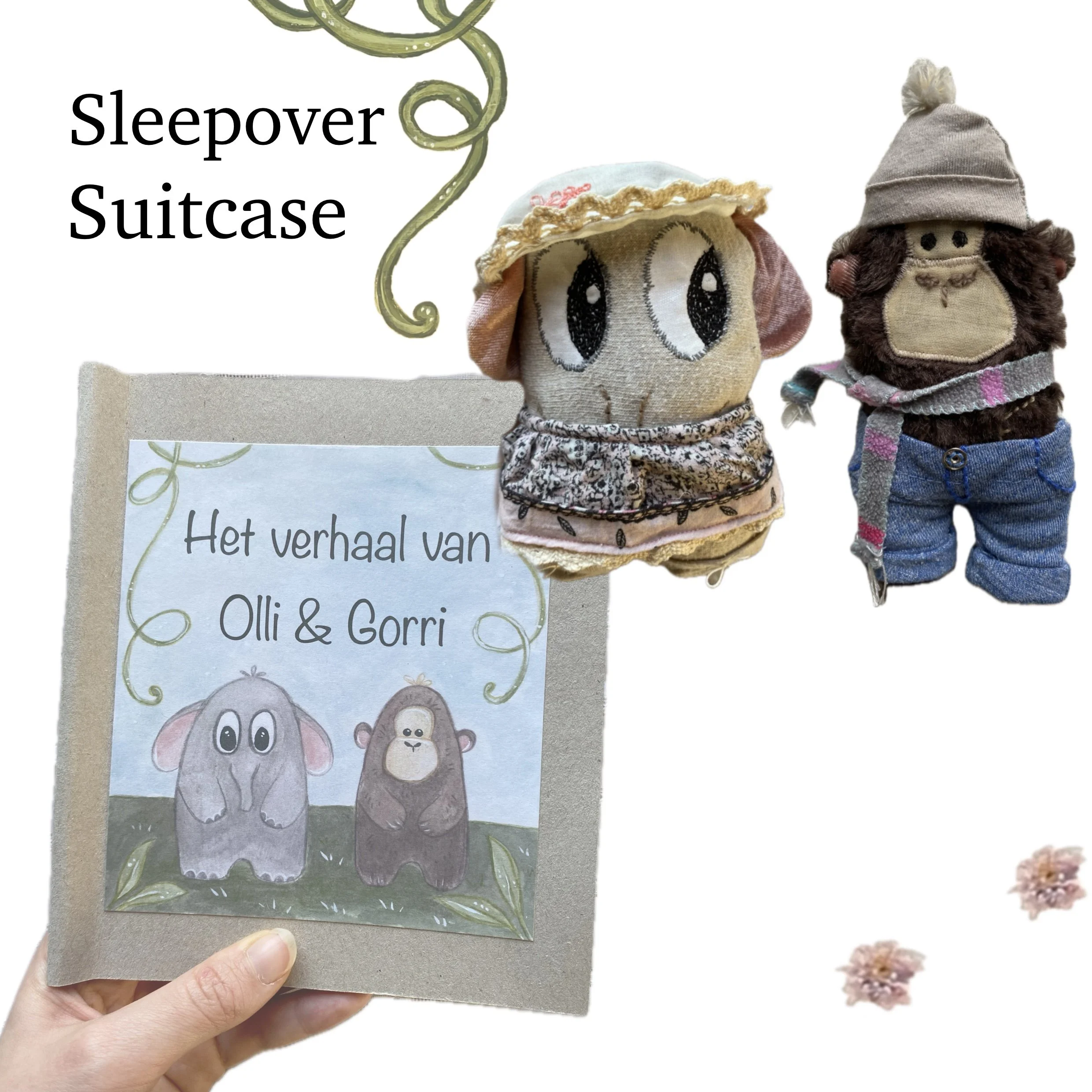 Sleepover suitcase