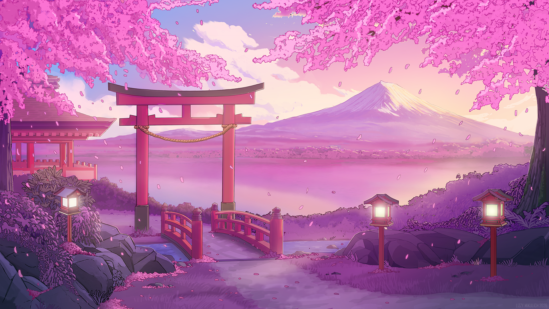 Background Design - Japanese Theme