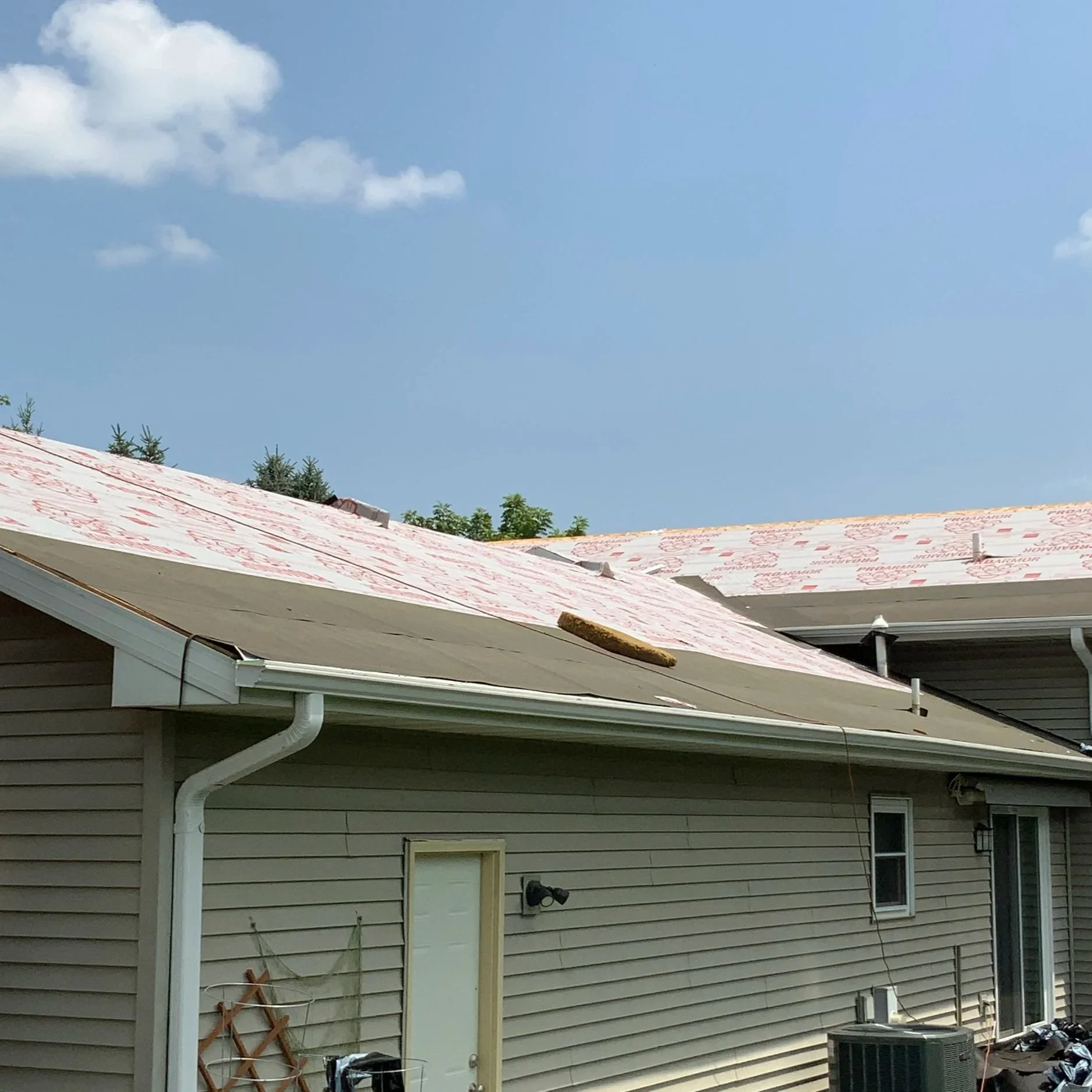 downspout installation in Madison, WI