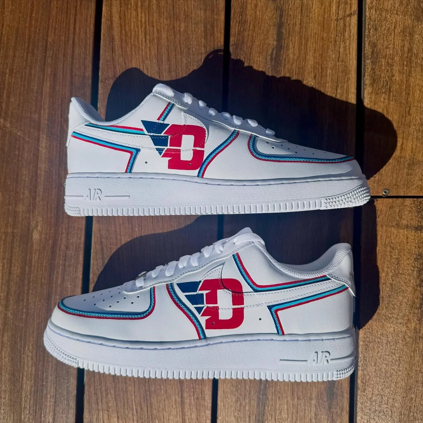 Dayton Volleyball inspired shoes!! 🏐 

#nike #daytonuniversity #daytonvolleyball #customnike #customenikes #handpainted