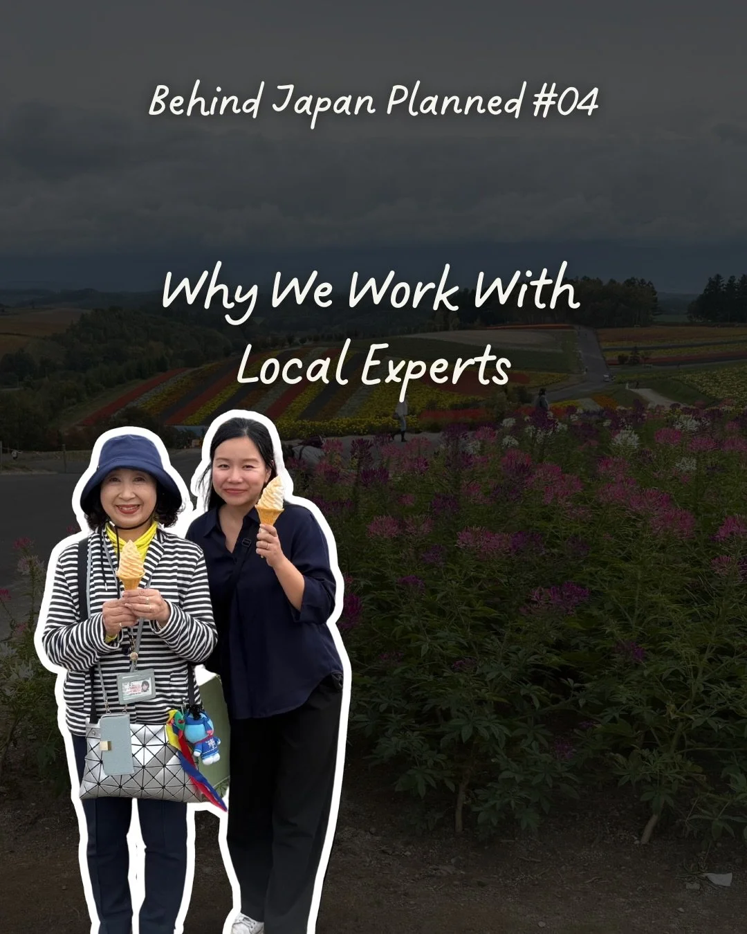 I don&rsquo;t do everything alone. Even though I lead the tours, I believe the best experiences come from connecting with the people who know each place best.

Some of these relationships come from my years working in tourism.

One of my former cowor