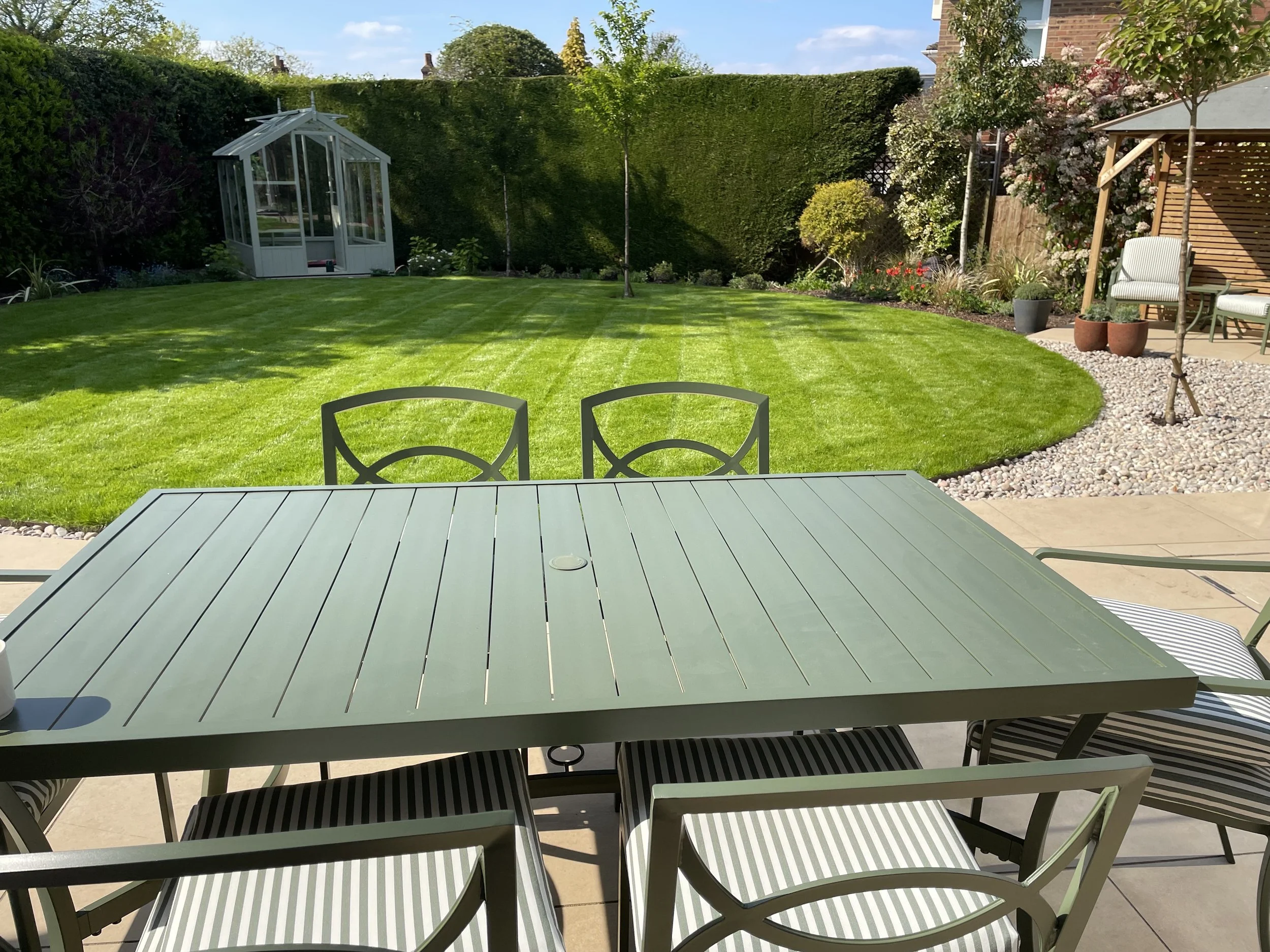 Rear garden transformation