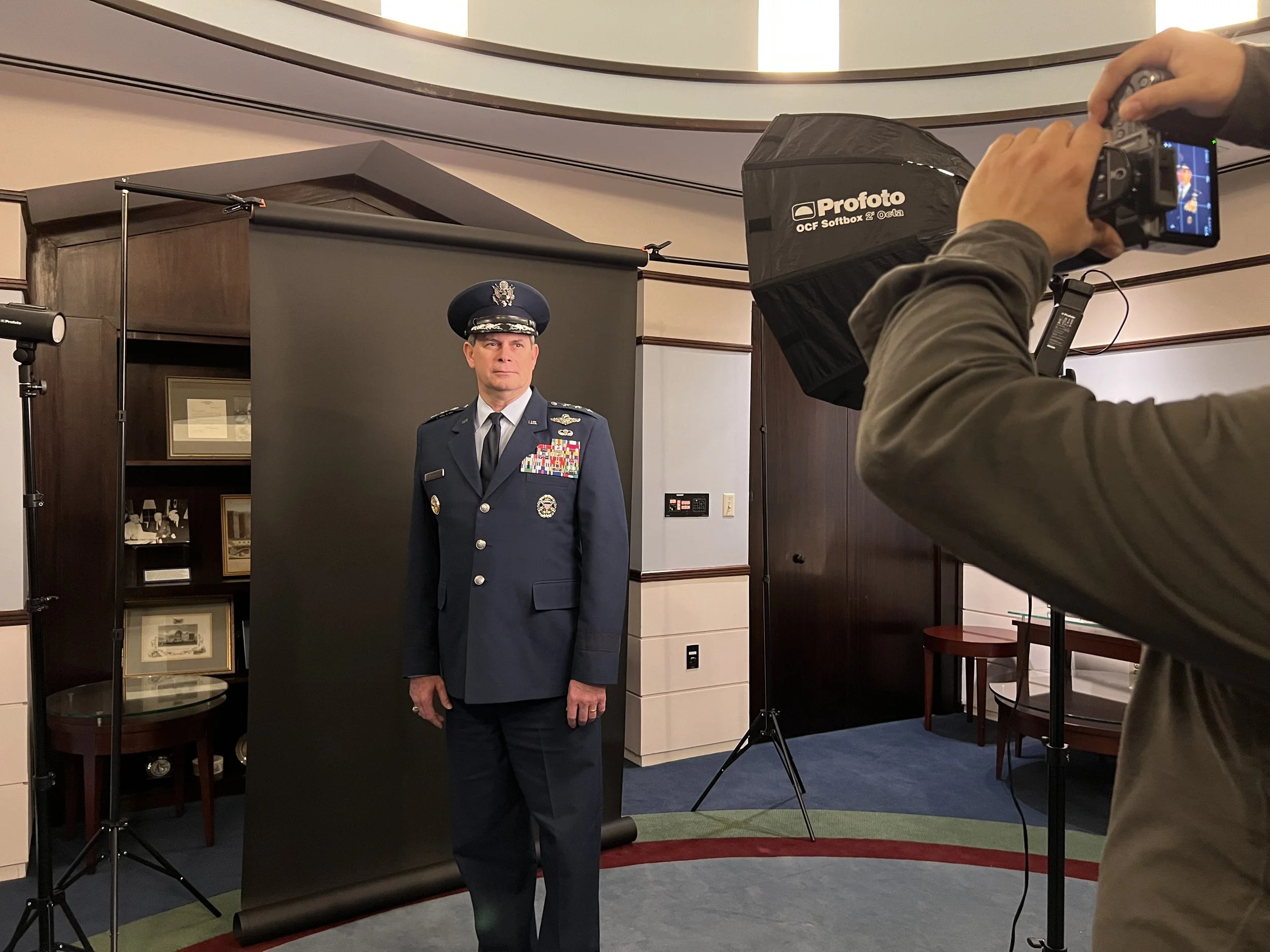 Behind the Lens: Capturing the Leaders of the National Defense University