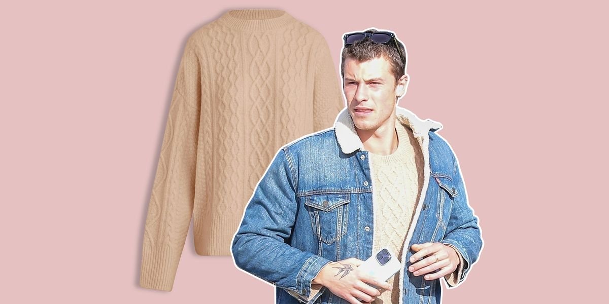 SHAWN MENDES'S GO-TO SWEATER ISN'T WHAT YOU'D EXPECT
