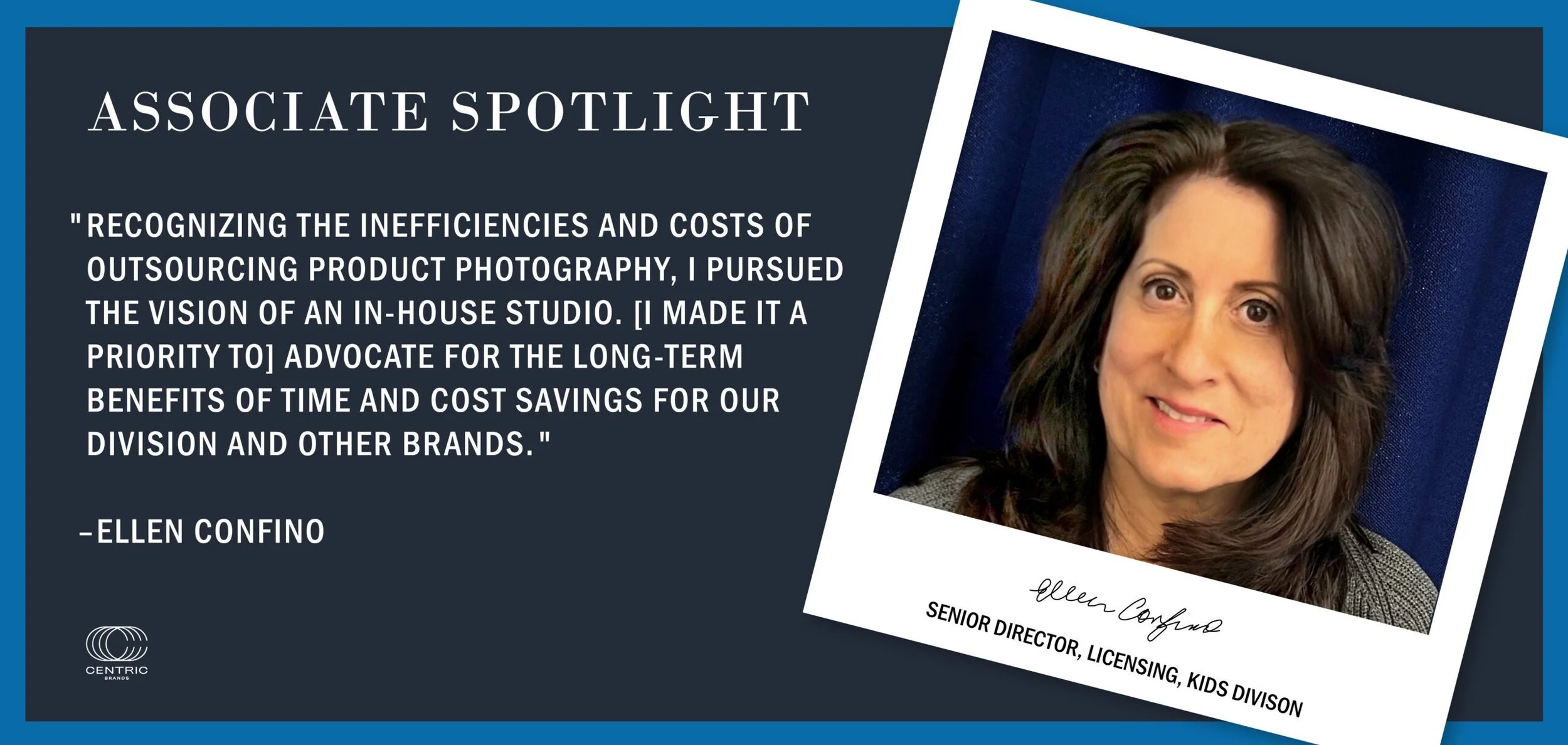 ASSOCIATE SPOTLIGHT SERIES: AN INTERVIEW WITH ELLEN CONFINO