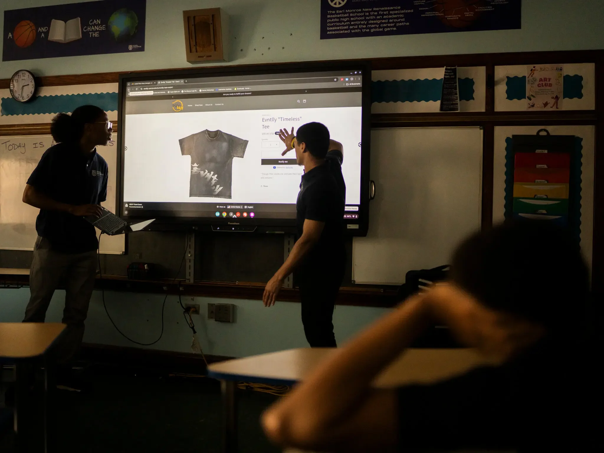 THEY CREATED A STREETWEAR LINE FROM SCRATCH. IN HIGH SCHOOL.