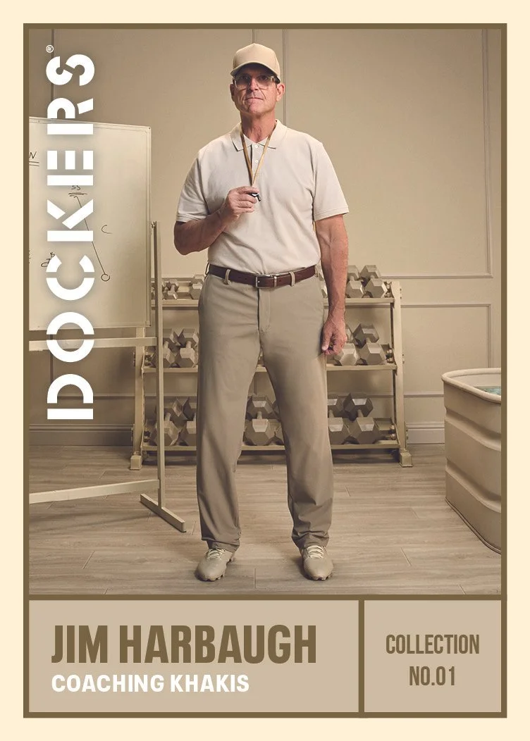 Dockers Puts Chargers Coach Jim Harbaugh Through the Ringer in New Campaign