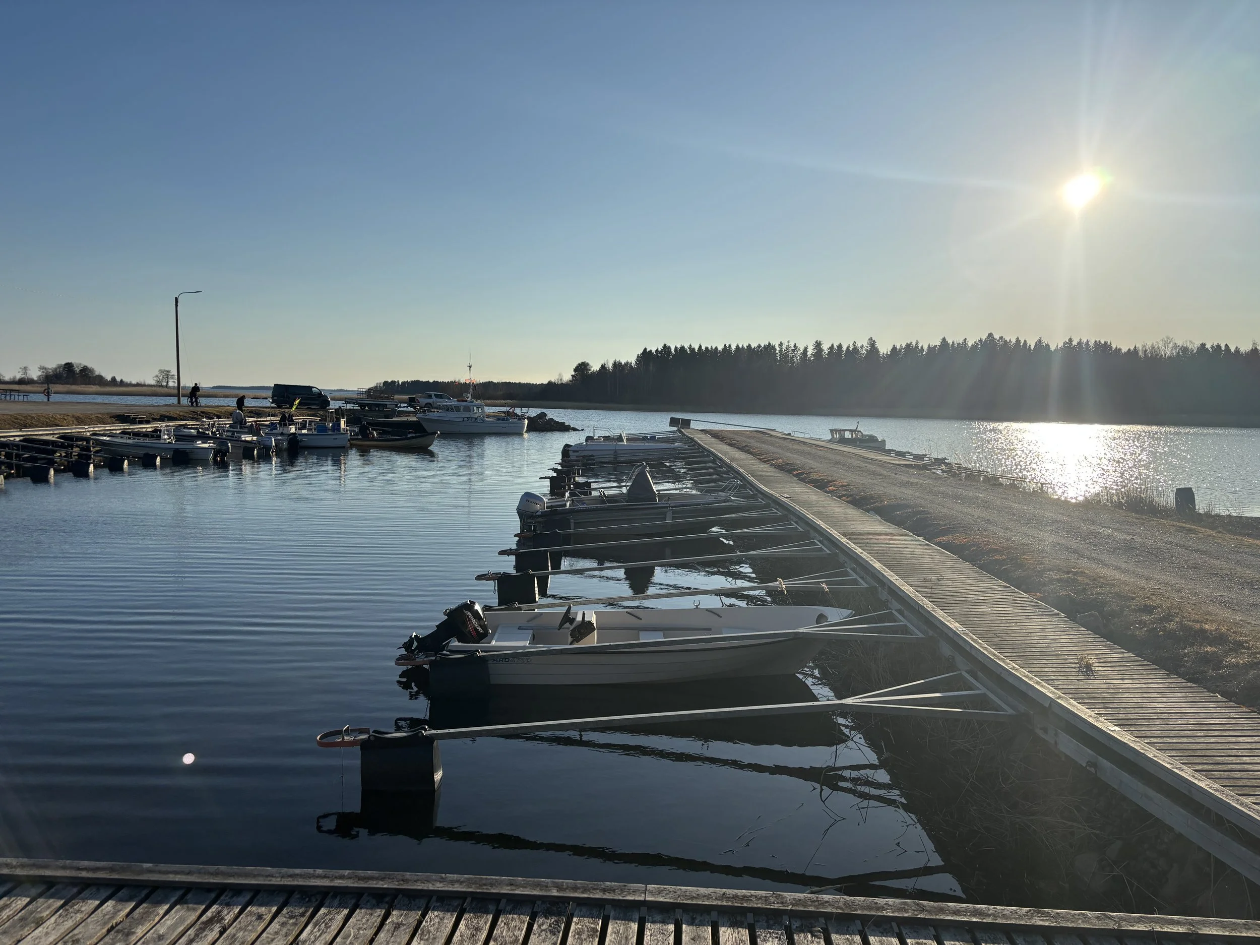 Kantlax hamn - normal båtplats