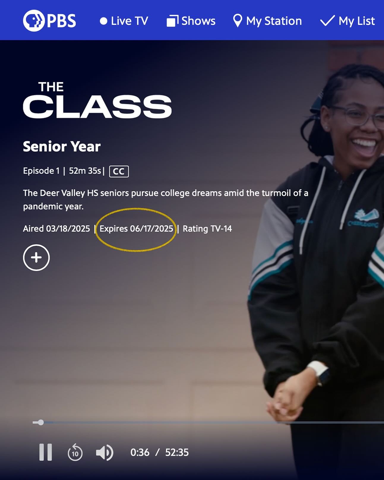 Class is almost dismissed&hellip;

This is your last weekend to stream Episode 1 of The Class for free on PBS.org before it leaves on June 17!

Stream the acclaimed 6-part series while it&rsquo;s still free.

Already watched it? Send it to someone wh