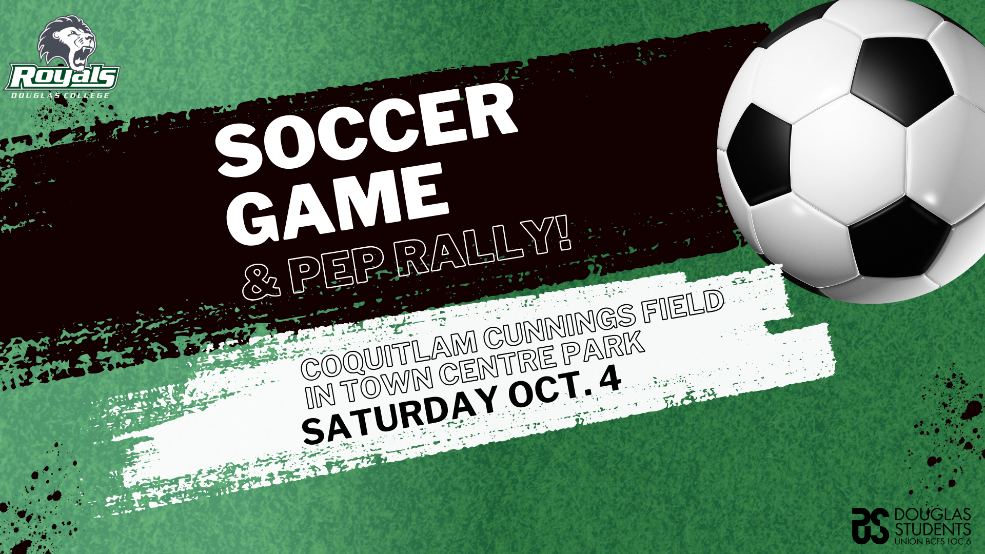 Royals Soccer Game & Pep Rally