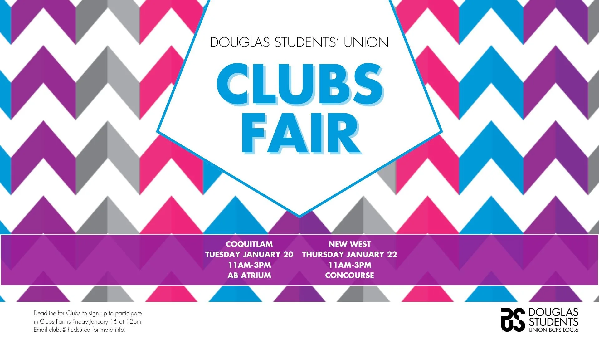 DSU Clubs Fair - NW