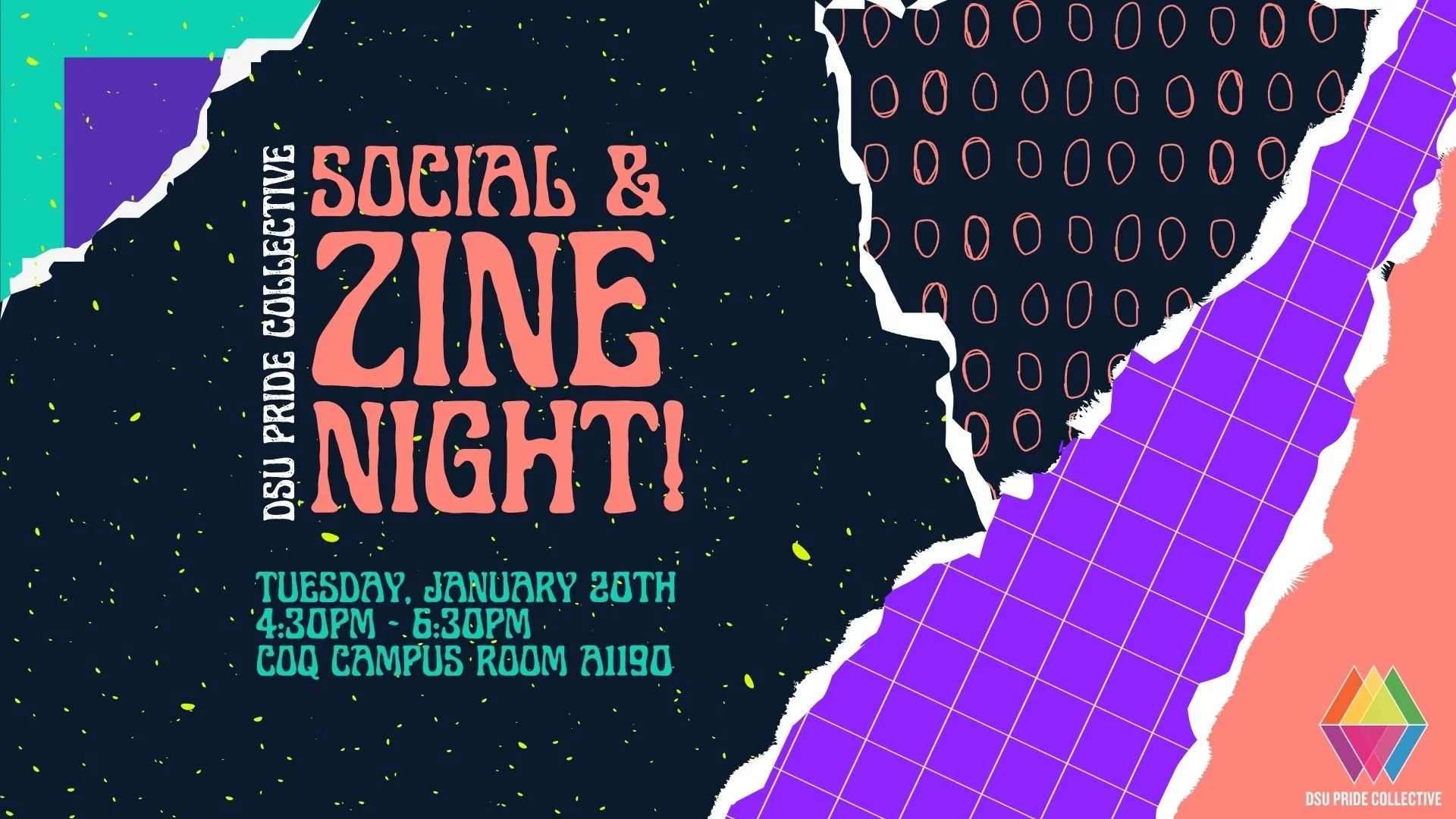 DSU Pride Collective Zine Social - COQ