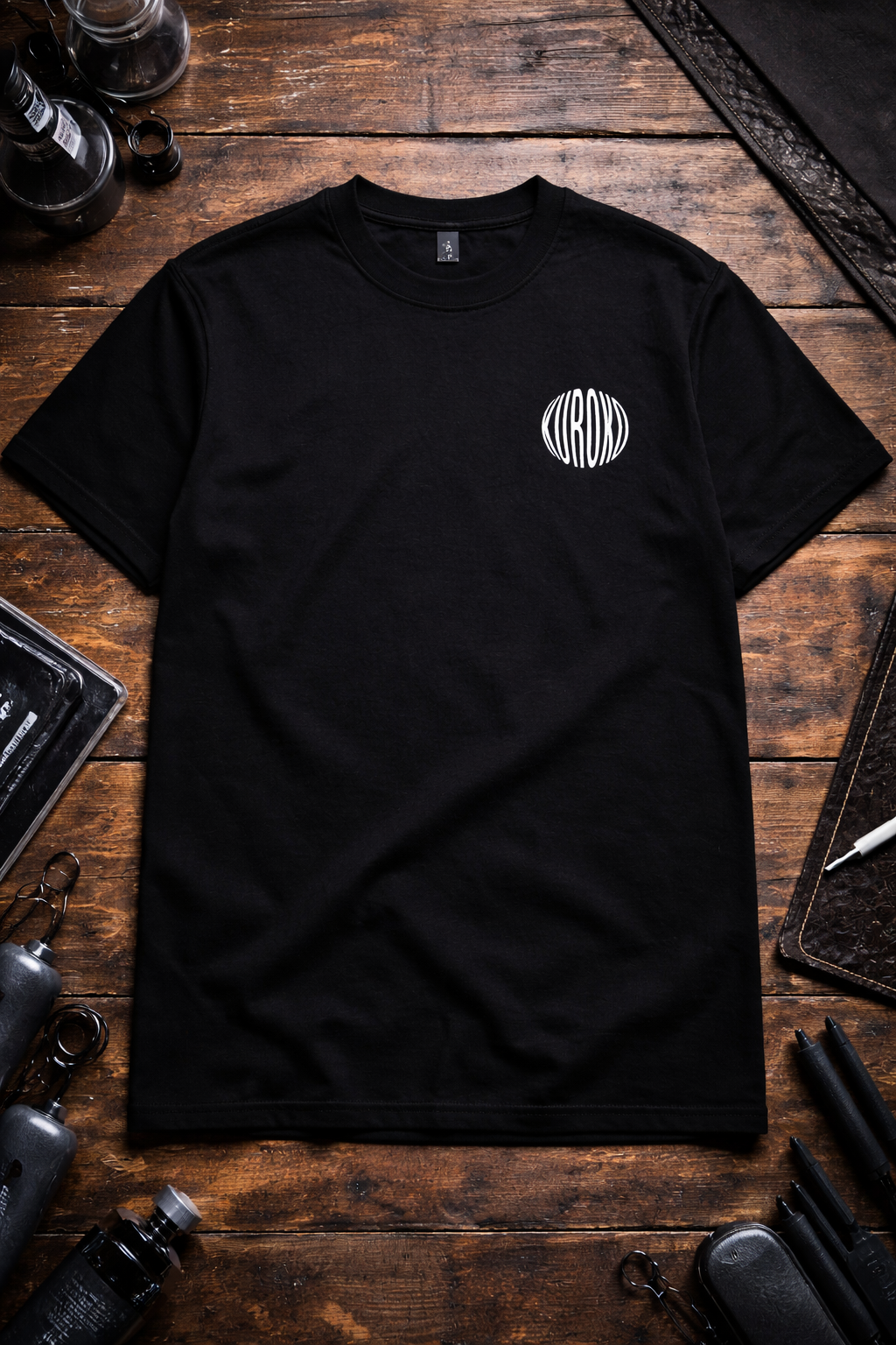 Black Kuroko Ink T-shirt with small front logo