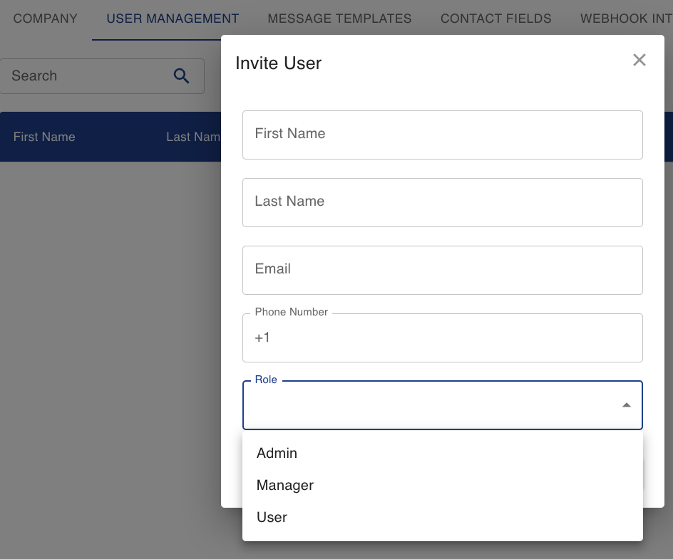 User Management