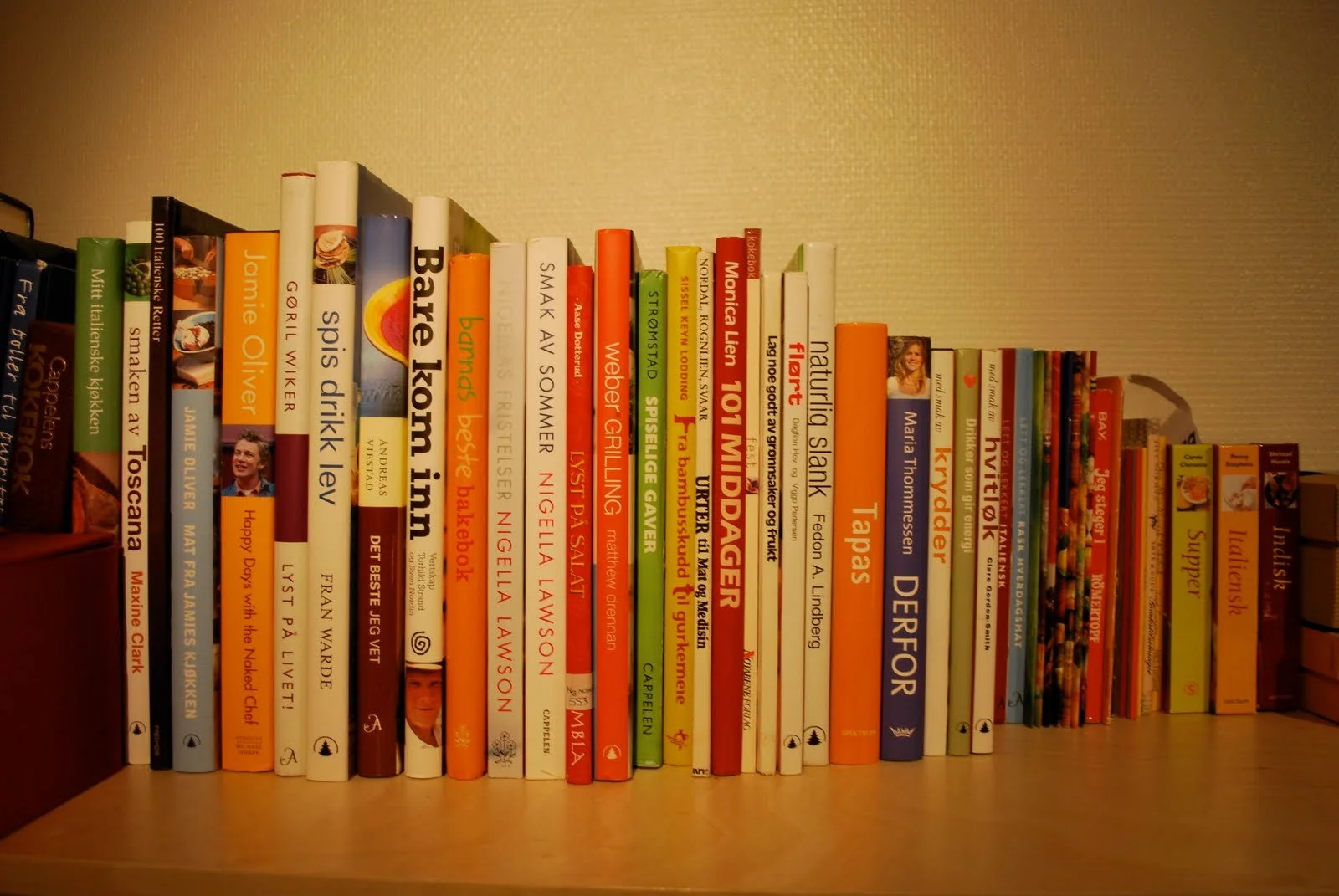 Man kaster da ikke bøker, ikke uansett.  ;-)