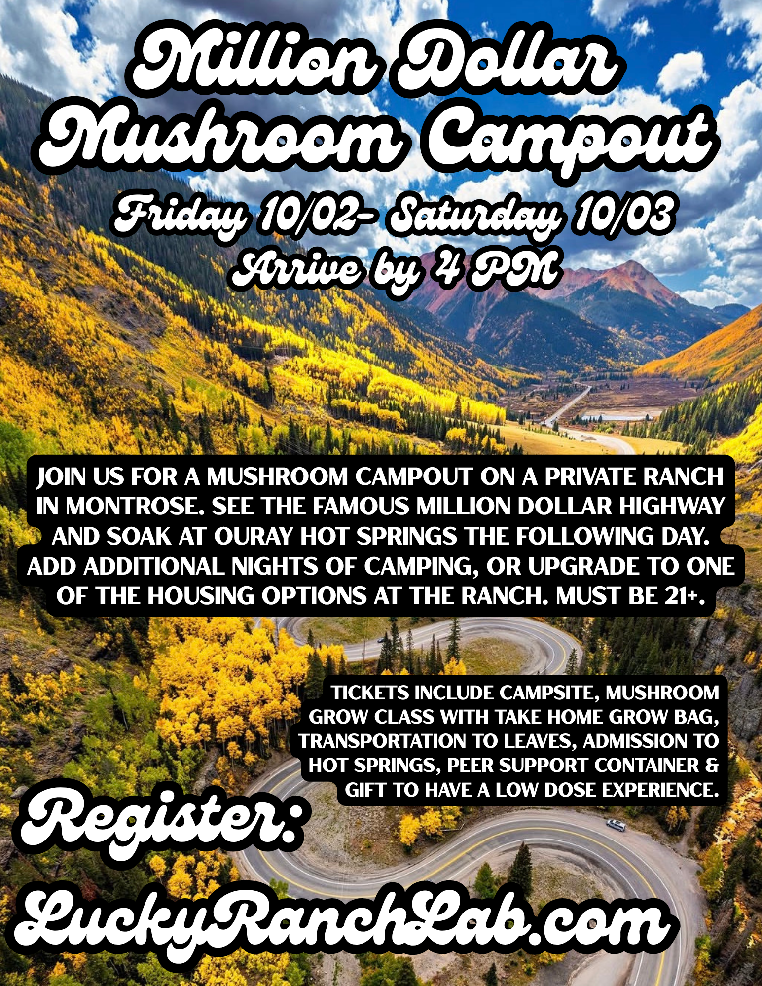 10/2 Million Dollar Highway Campout