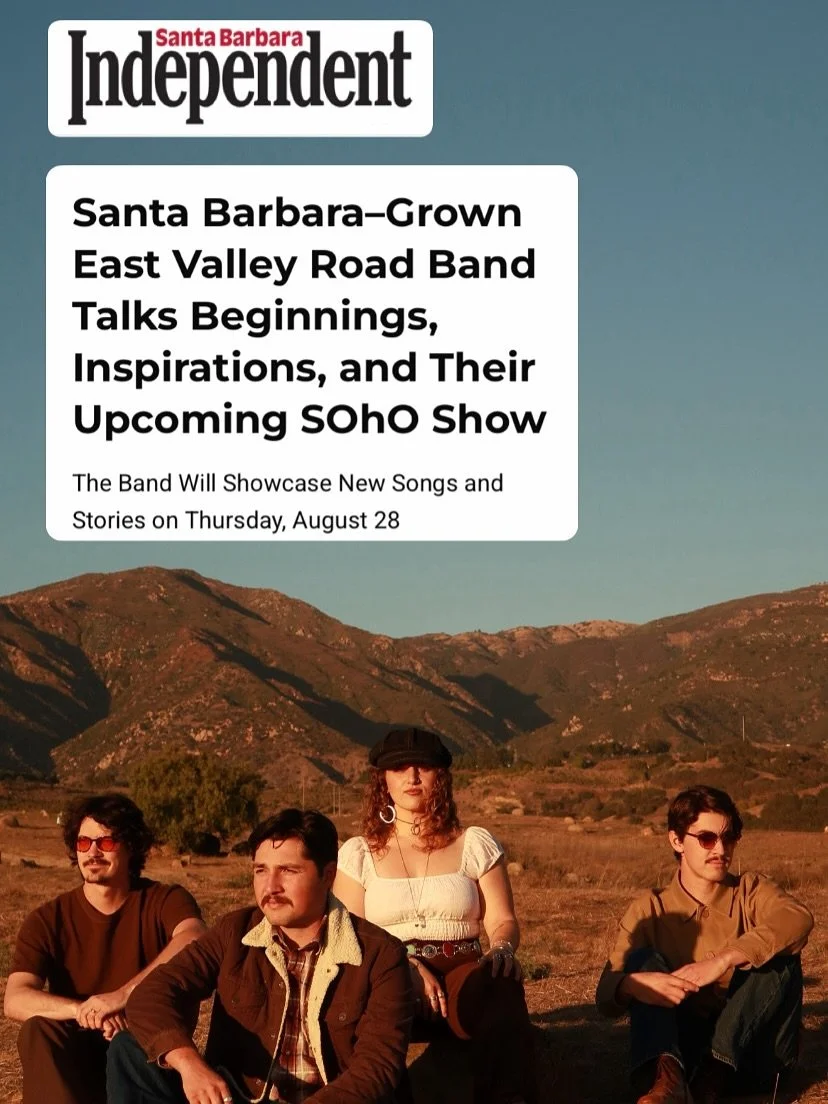 Much love @sbindependent @ellabaileey ✍🏻🎶 

See you at SOhO tomorrow night!

📍1221 State State
🎟️ $8 Presale / $10 Door
🚪 6:00pm

📸 @mystella (1-2, 8) @lpaultography (3) @roberto_johnson (4-7)

🎨 @ceciliajamesdesigns