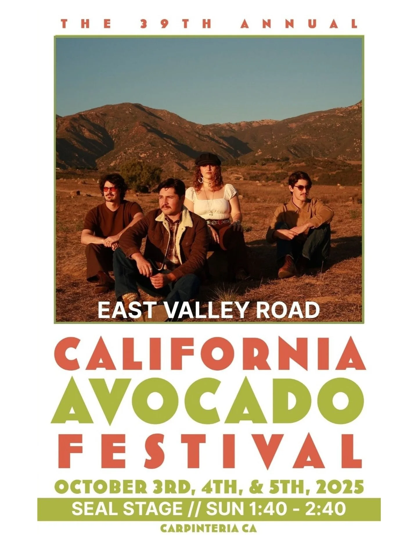 See you this weekend! 🥑 @californiaavocadofestival