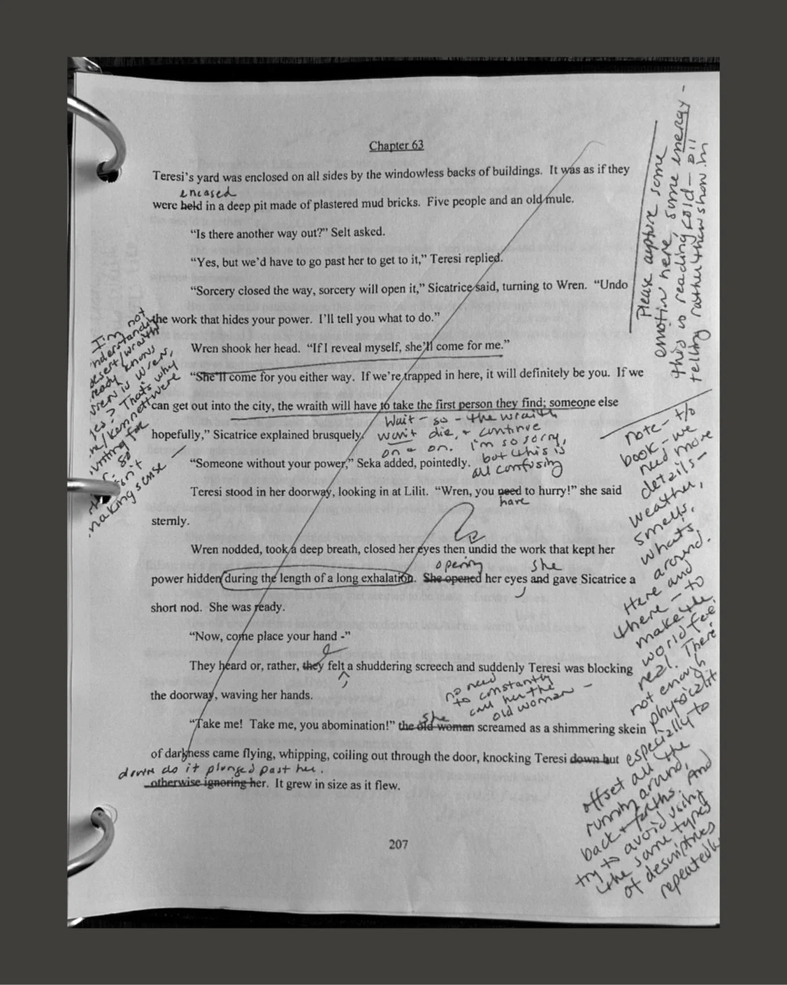 Writing is rewriting.

#ChildrenOfTheBlackGlass #WritersLife #WritingProcess #CreativeProcess #AuthorLife