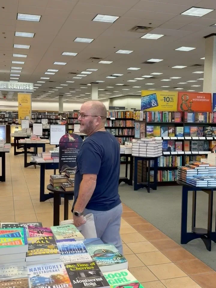 Came in with a Sharpie. Signed some books. Left with a smile. Thank you, @bnfairfax 

Have Sharpie, Will Travel &mdash; Summer &lsquo;26.