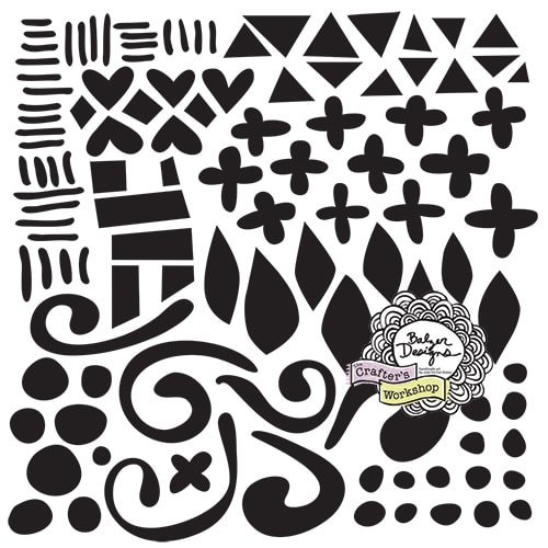 Stencil: Doodled Pattern