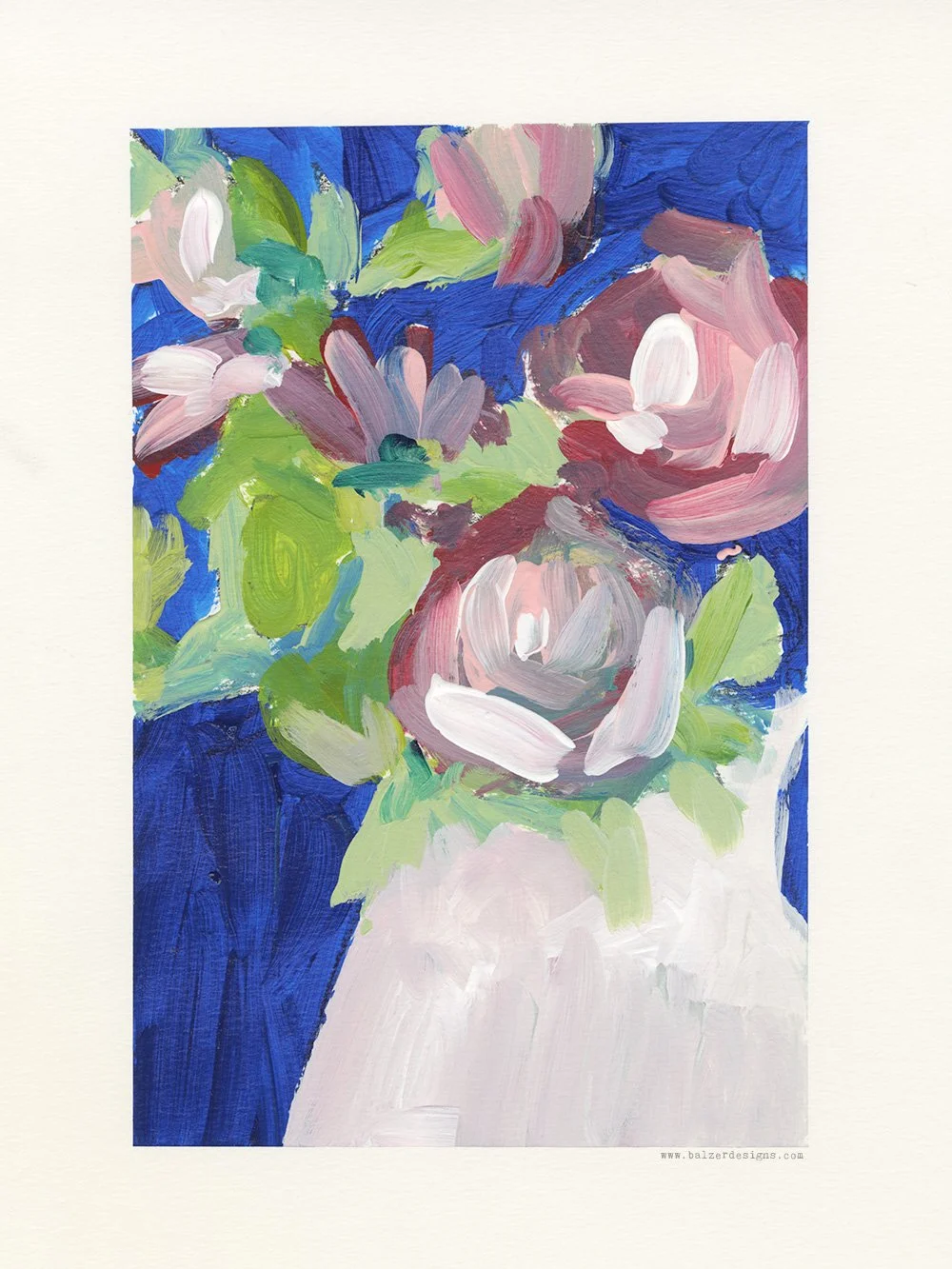 Peonies Painting Day 2