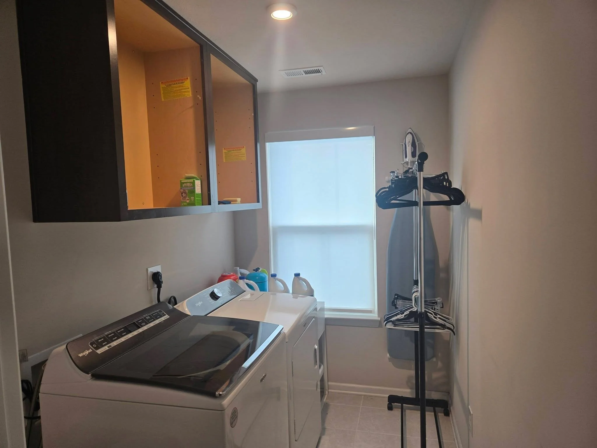 Shaun said "let's paint", and I said, "while we're in there...."