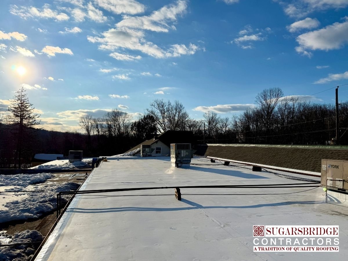 GAF Brand TPO Installation